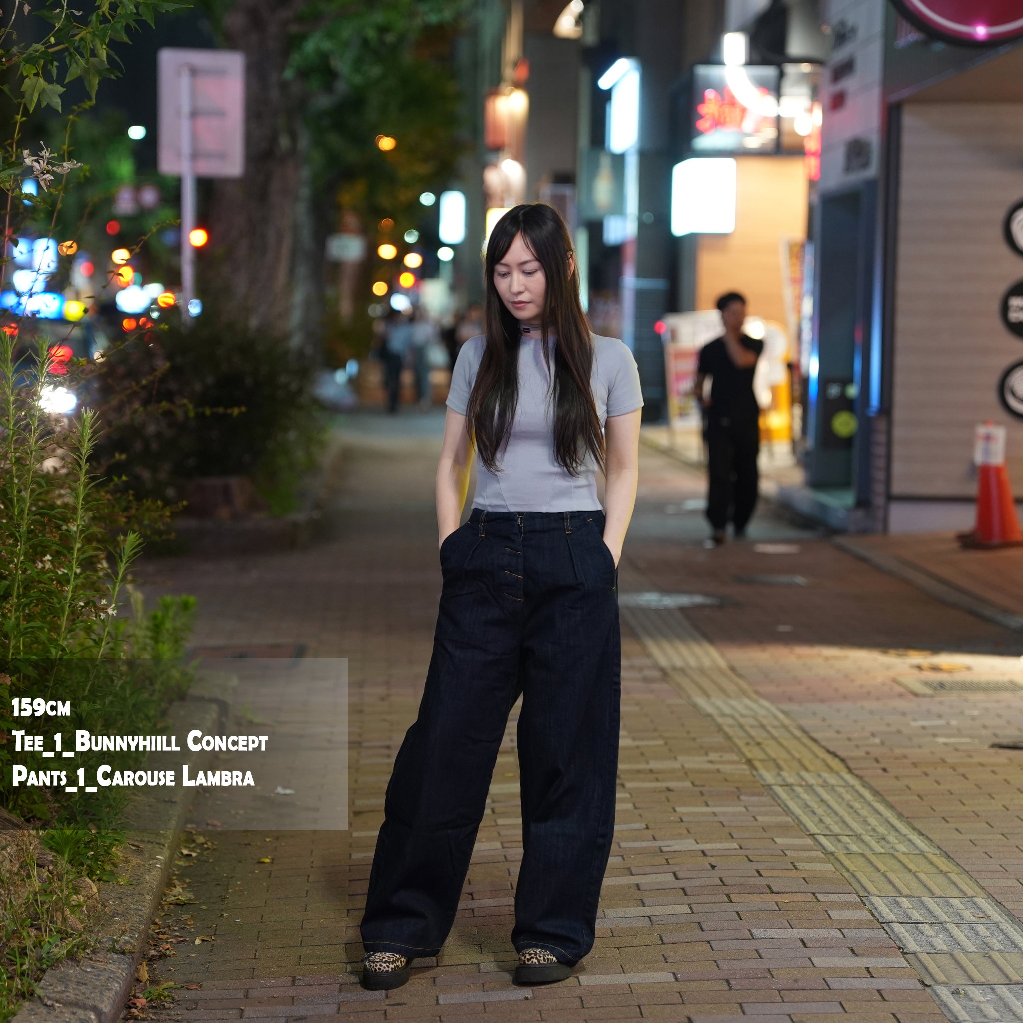 HIGH RISE BAGGY PANTS – One Wash | 242-304so_one wash | CaRouseLamBRa