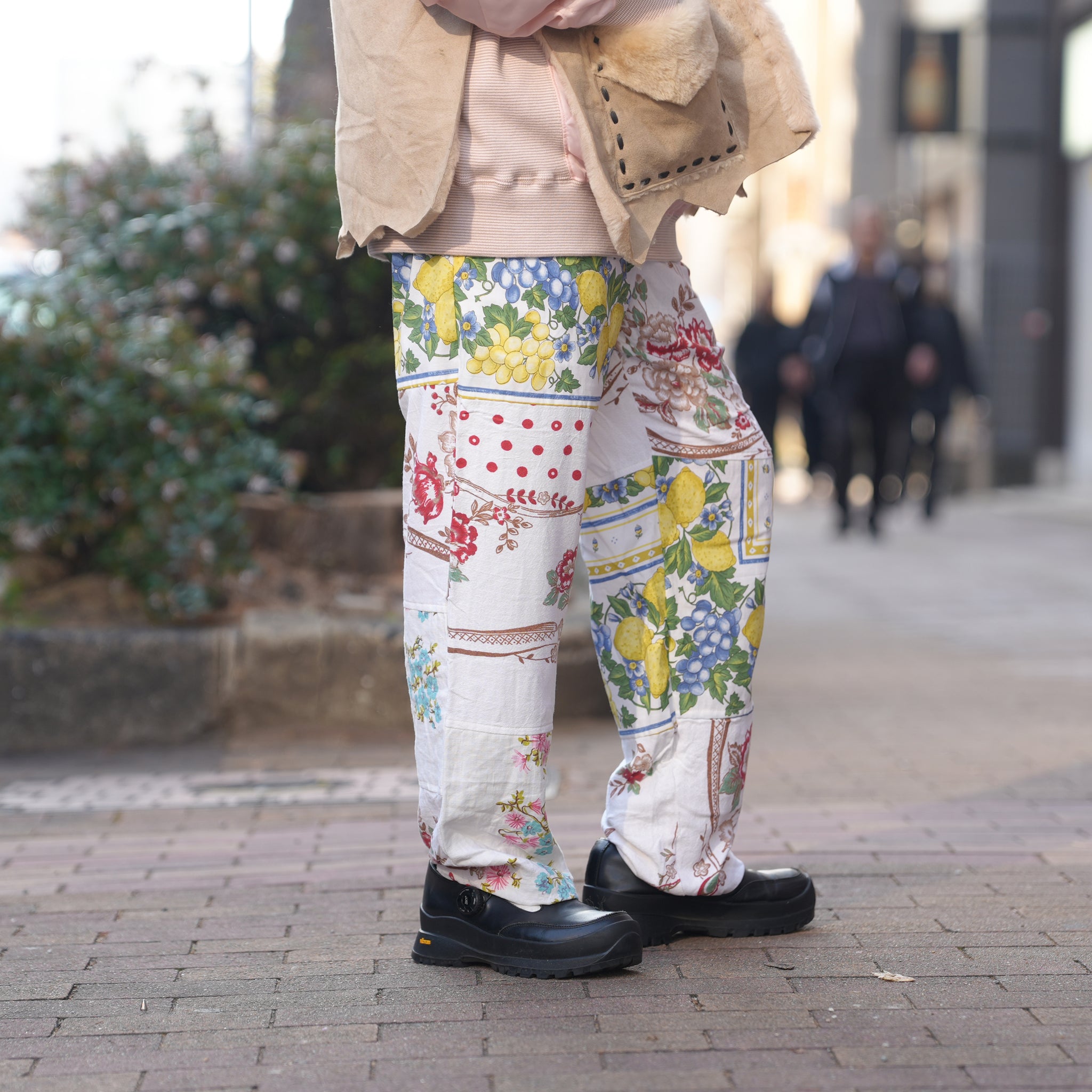 MR-2507676 | 北欧 Vintage Cloth Pants | Color:Multi_A | Size:2【Mr. Remake Man】