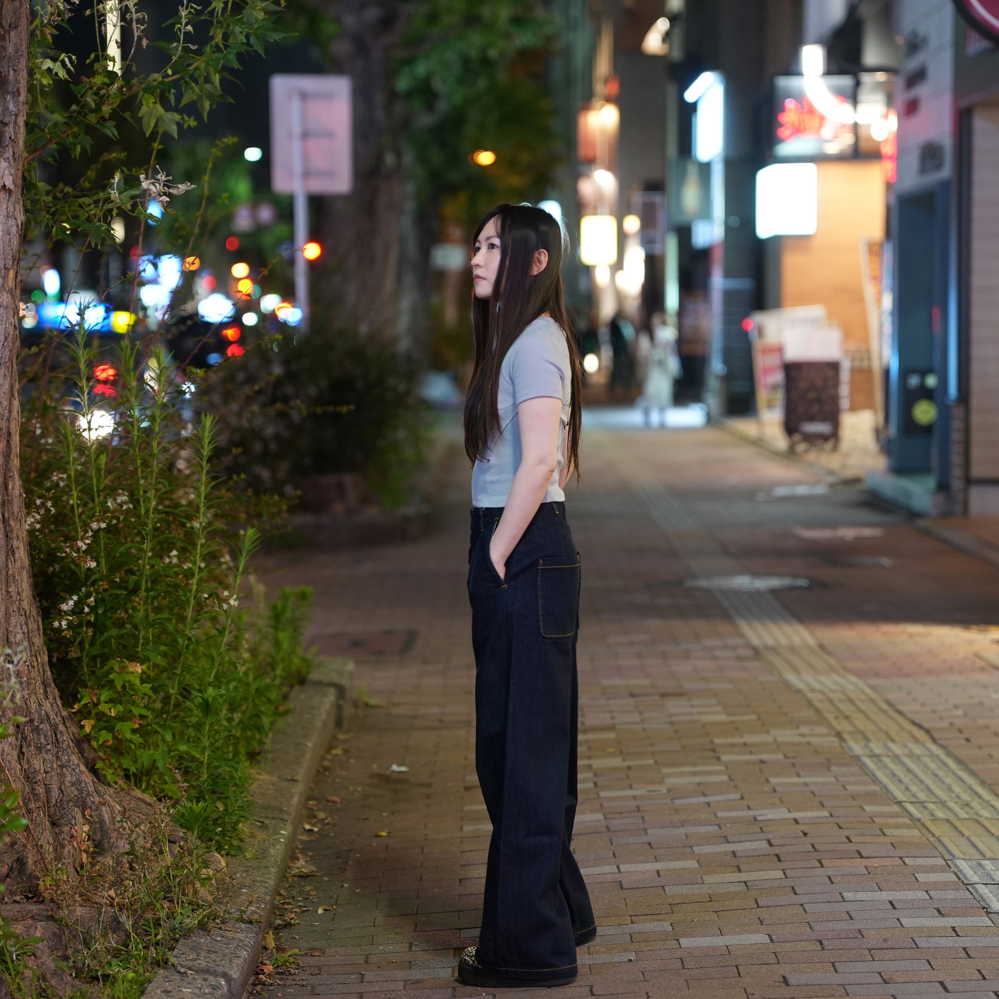 HIGH RISE BAGGY PANTS – One Wash | 242-304so_one wash | CaRouseLamBRa