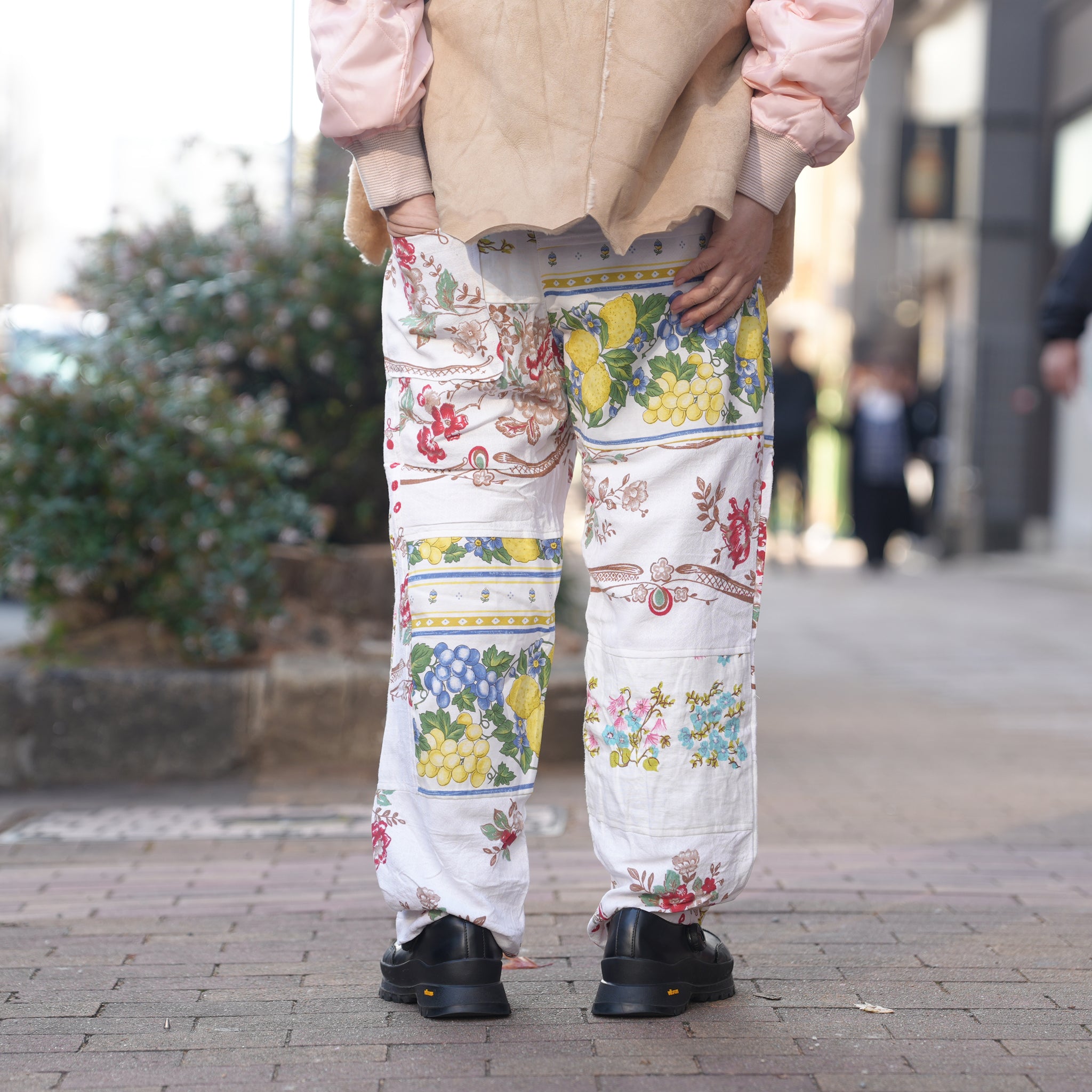 MR-2507676 | 北欧 Vintage Cloth Pants | Color:Multi_B | Size:2【Mr. Remake Man】