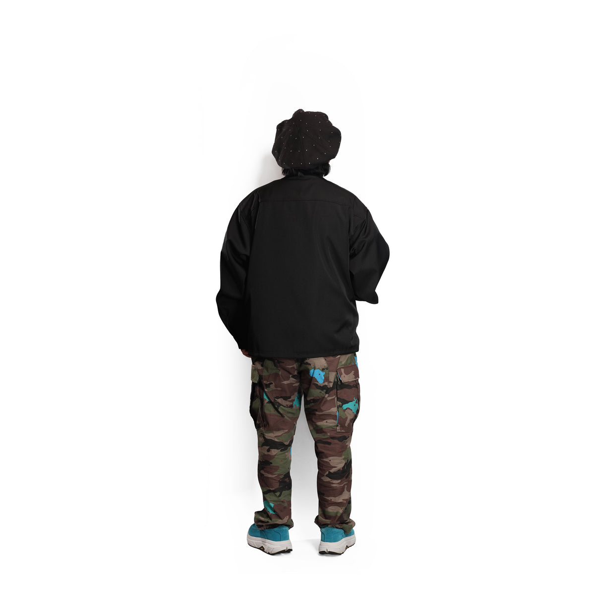 P.H.M Poly-Jsy Blk JACKET | POWDERHORN MOUNTAINEERING