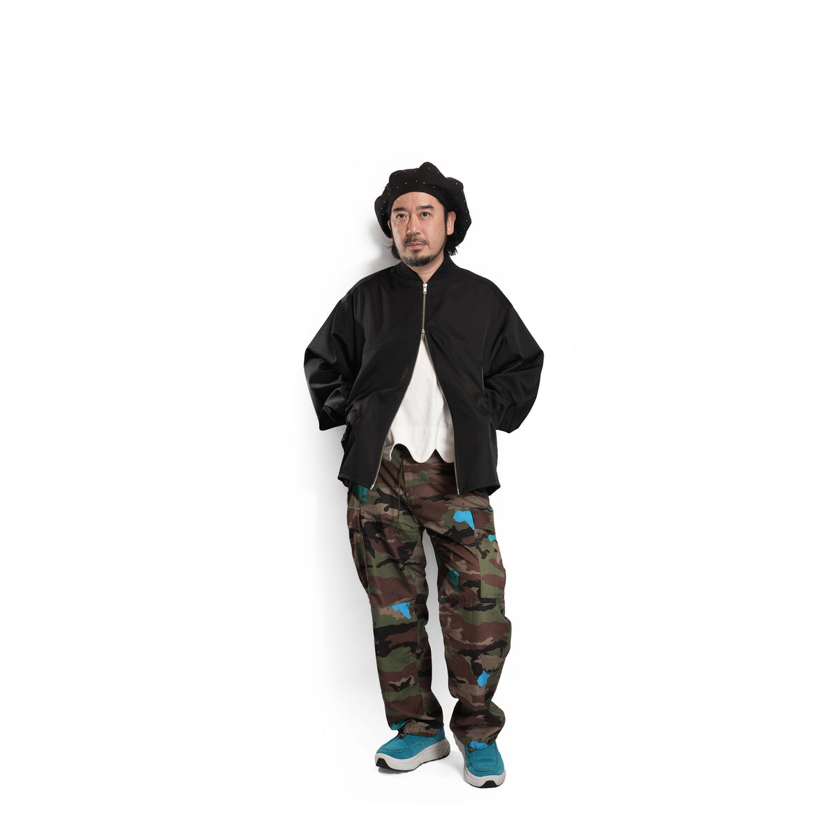 P.H.M Poly-Jsy Blk JACKET | POWDERHORN MOUNTAINEERING
