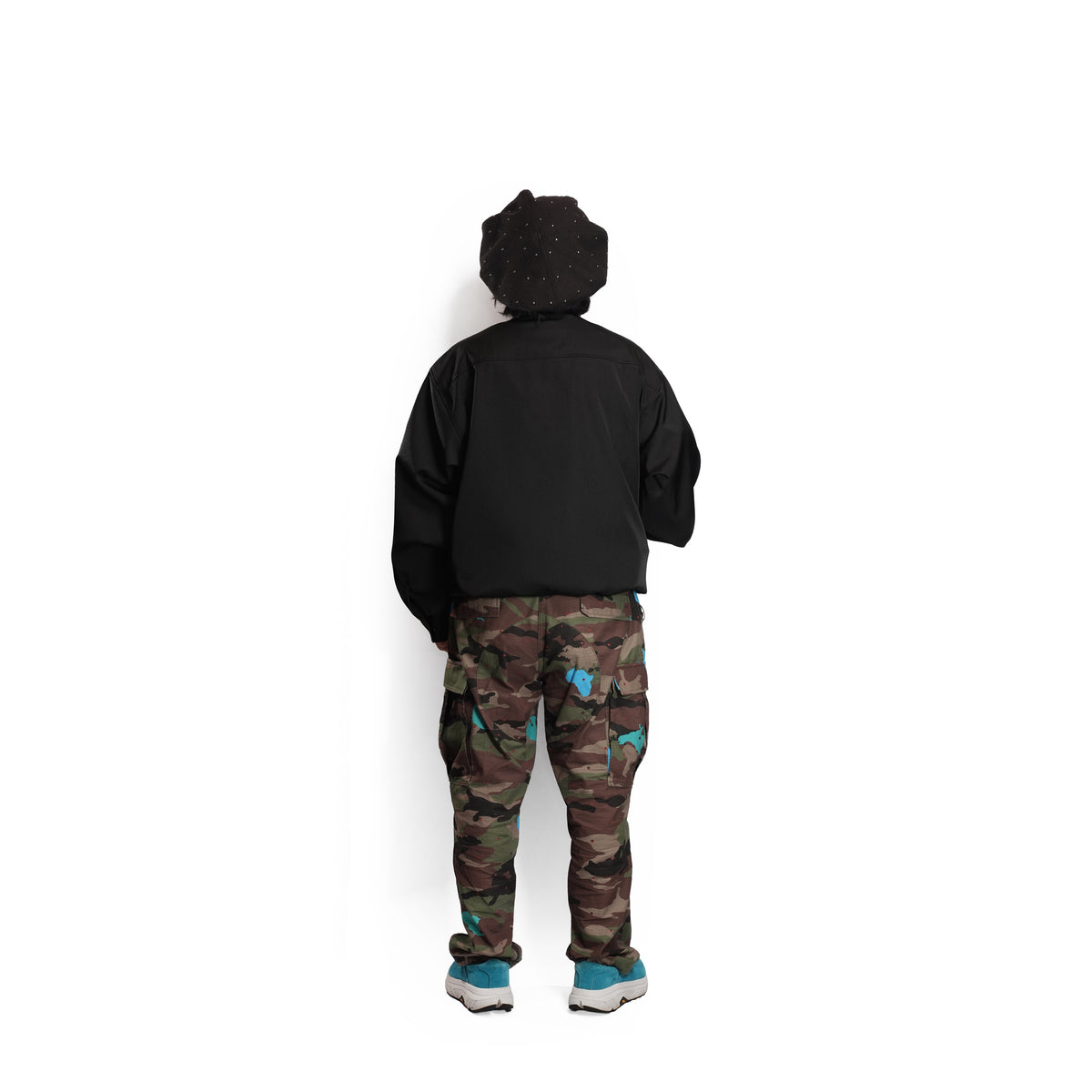 P.H.M Poly-Jsy Blk JACKET | POWDERHORN MOUNTAINEERING