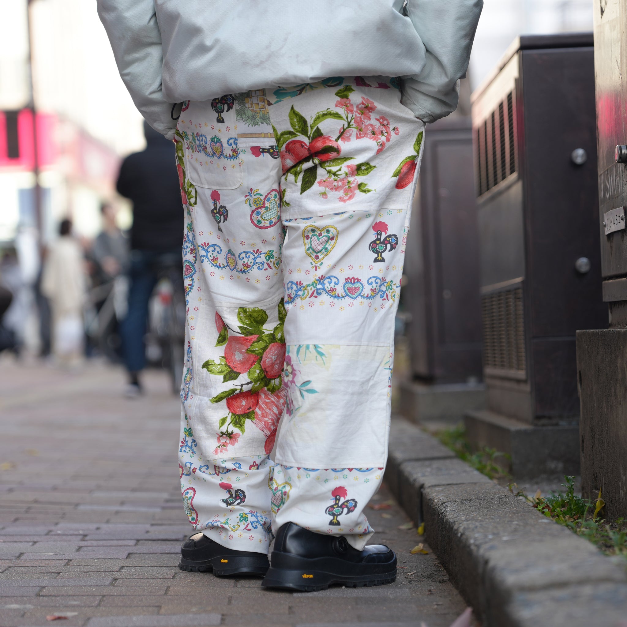 MR-2507676 | 北欧 Vintage Cloth Pants – Multi_D | Size:3 | MR. REMAKE MAN
