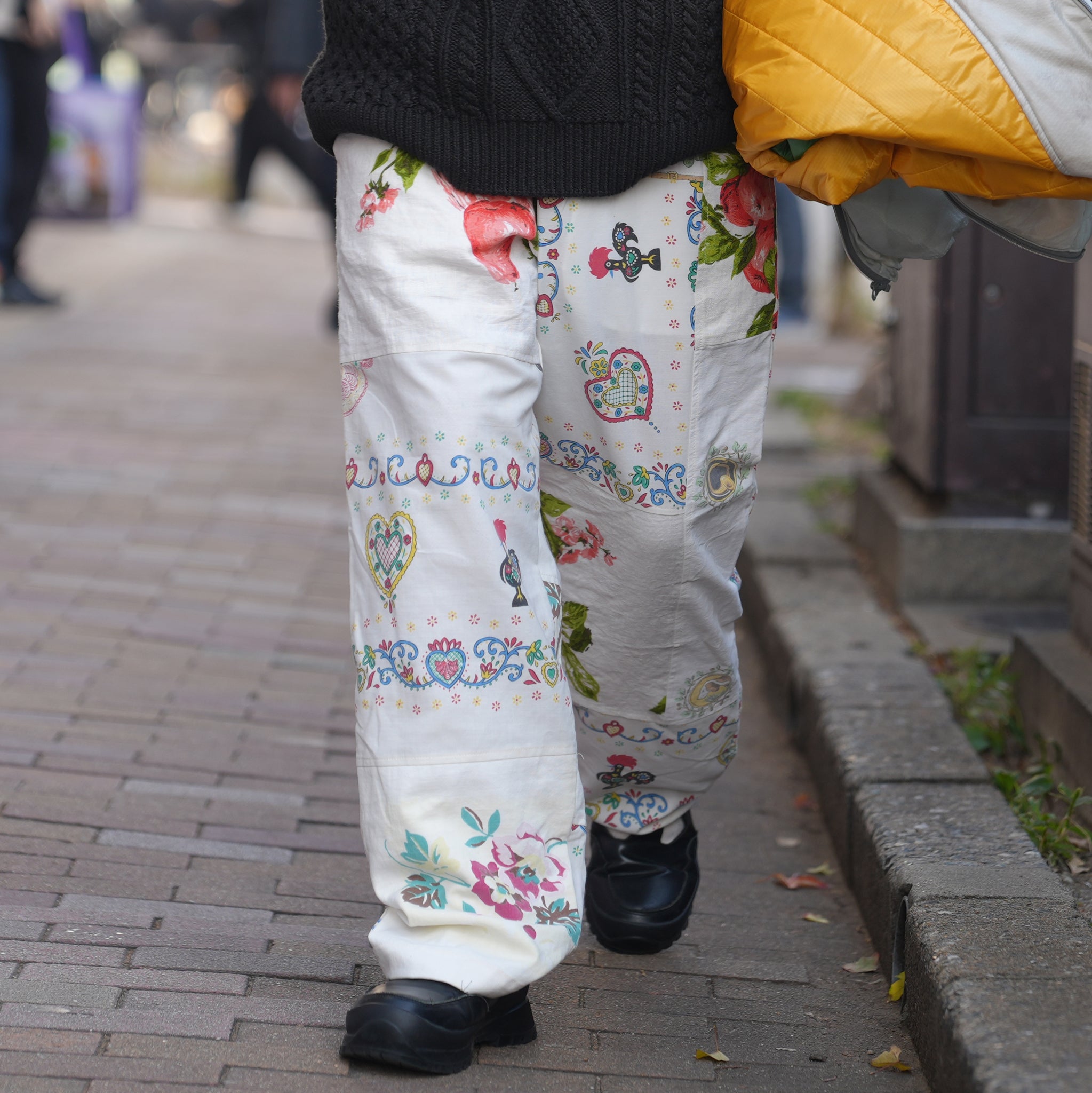 MR-2507676 | 北欧 Vintage Cloth Pants – Multi_D | Size:3 | MR. REMAKE MAN