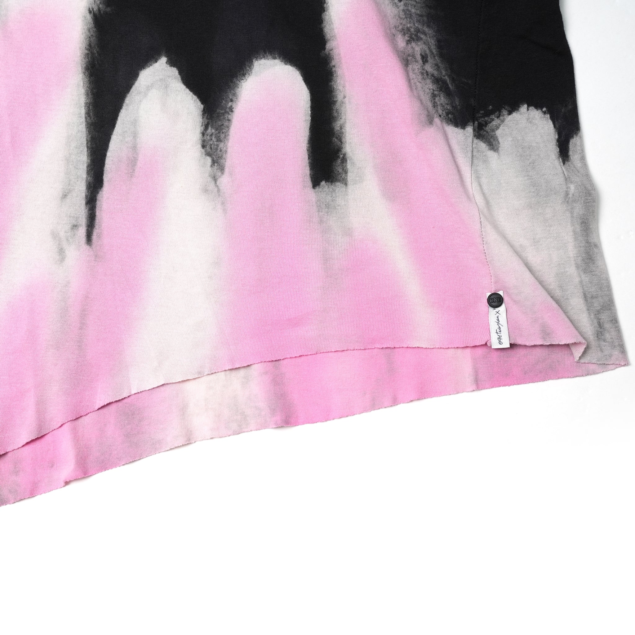 HAND DYED ICECREAM DADDIO SINGLET – BLACK | ONE TEASPOON
