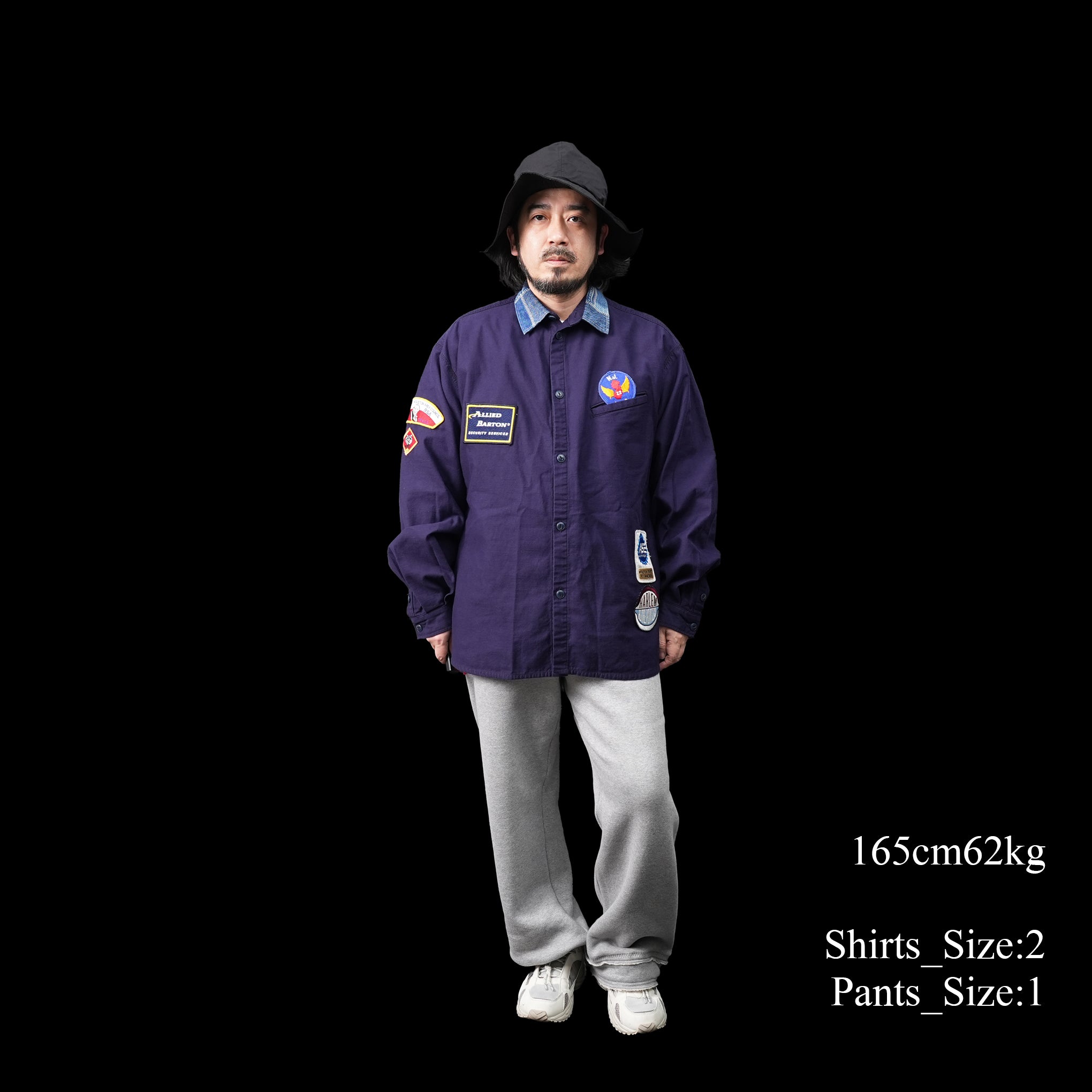 No:MK24A-S-06-1 | Name:EMBLEM-SH | Color:Kah/Nvy【masterkey マスターキー】