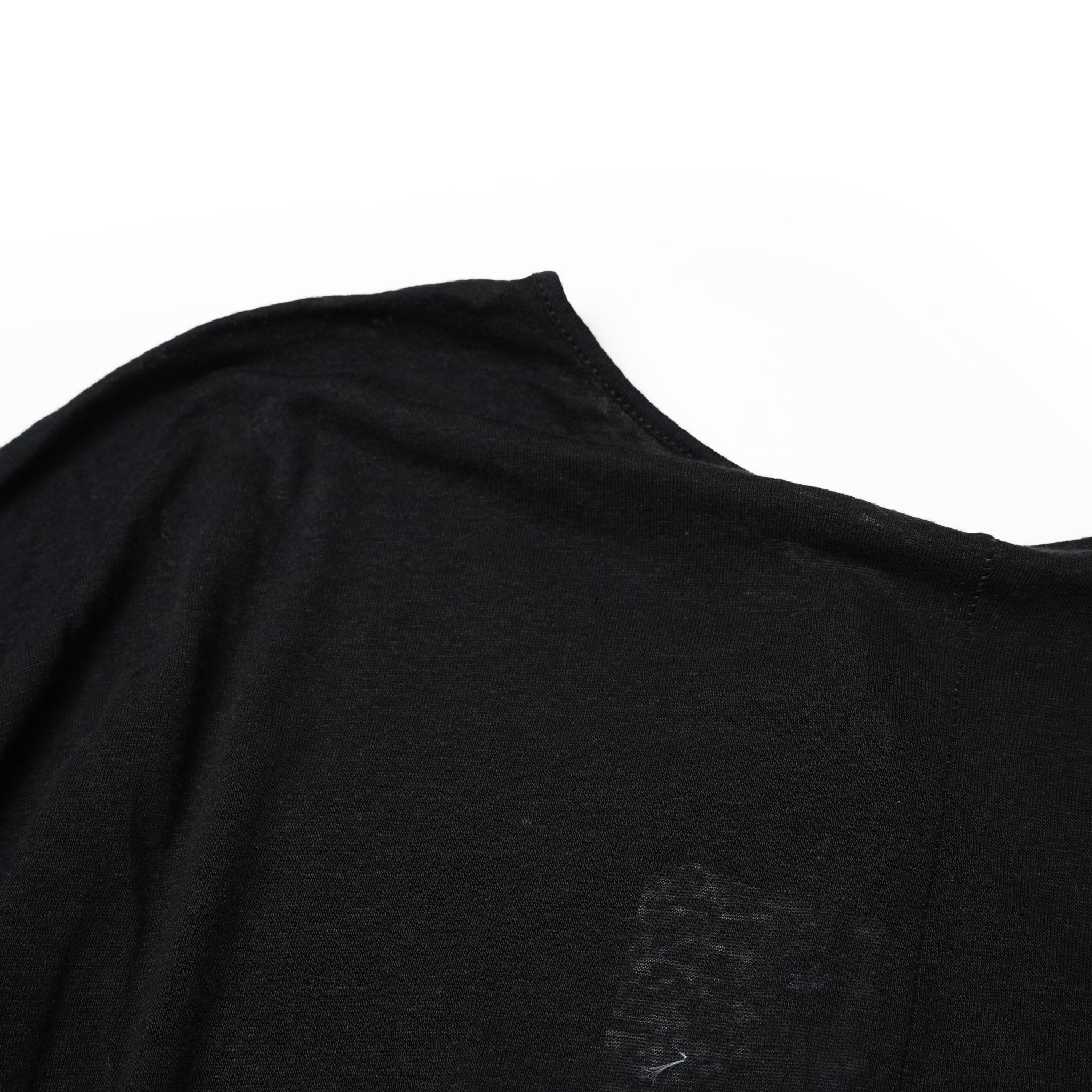 No:25835 | Name:BLACK SPLIT SIDE LONG SLEEVE TEE | Color:BLACK【ONE TEASPOON_ワンティースプーン】