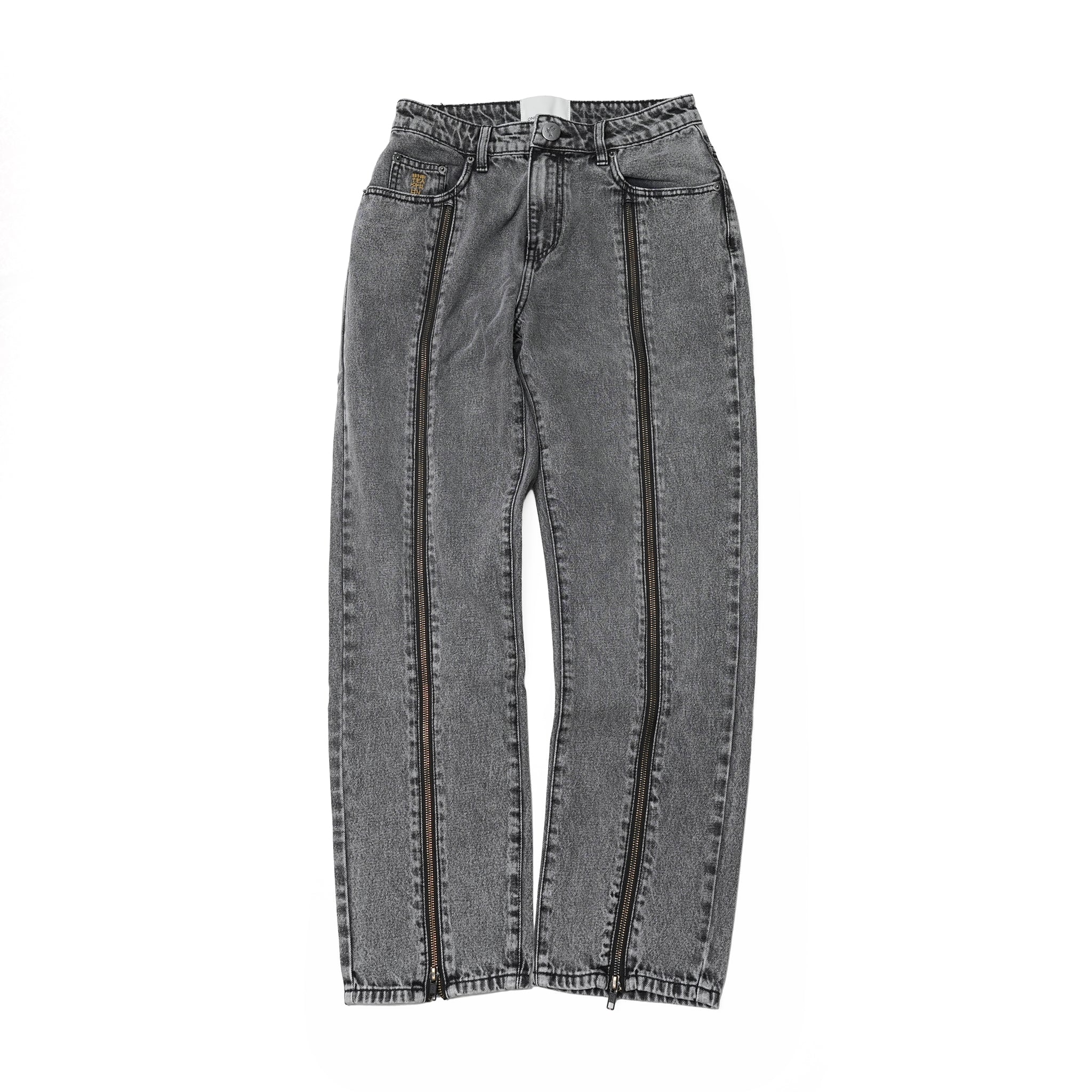 No:26084 | Name:FADED BLACK TRUCKERS MID WAIST STRAIGHT LEG JEAN | Color:FADED BLACK【ONE TEASPOON_ワンティースプーン】