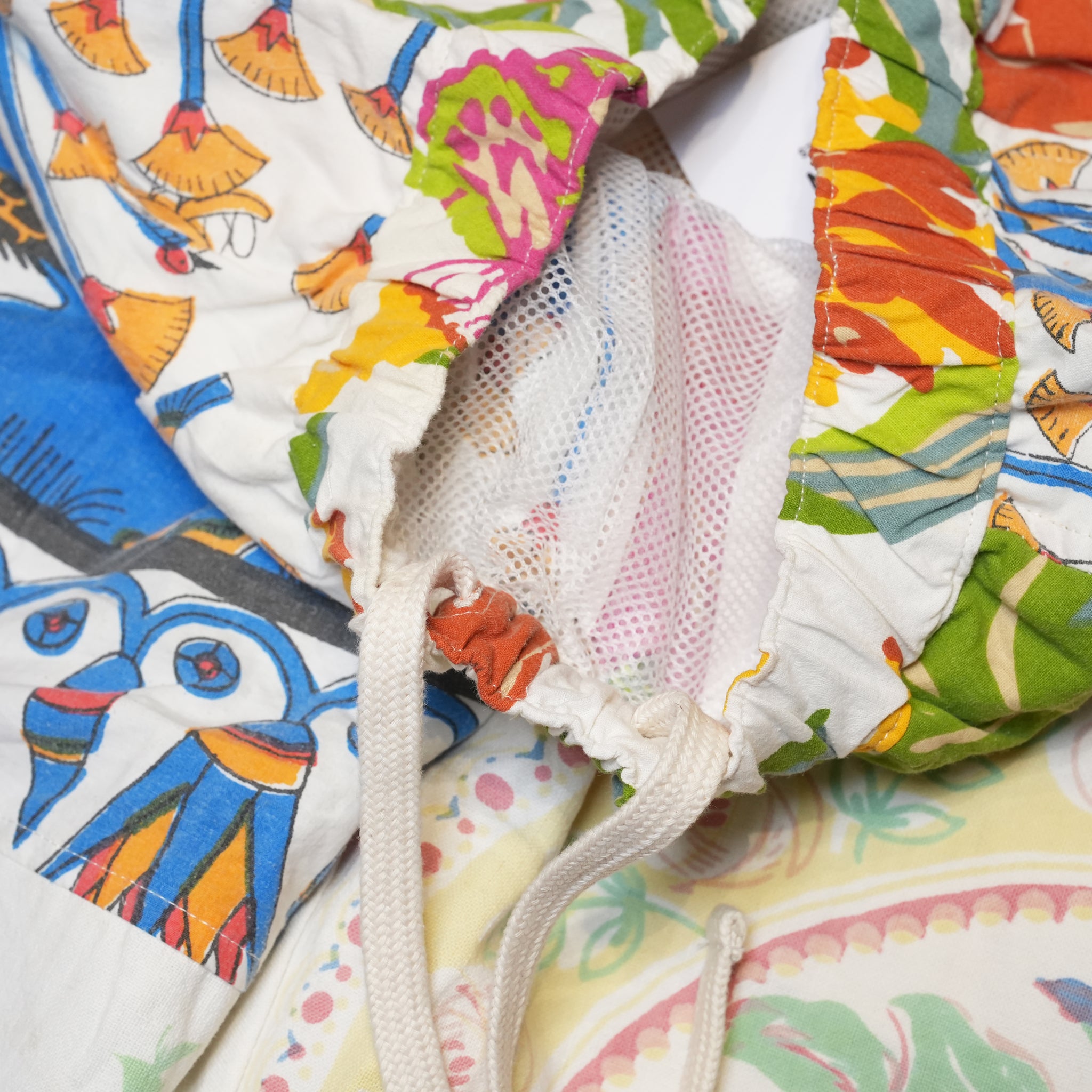 MR-2507676 | 北欧 Vintage Cloth Pants | Color:Multi_B | Size:2【Mr. Remake Man】