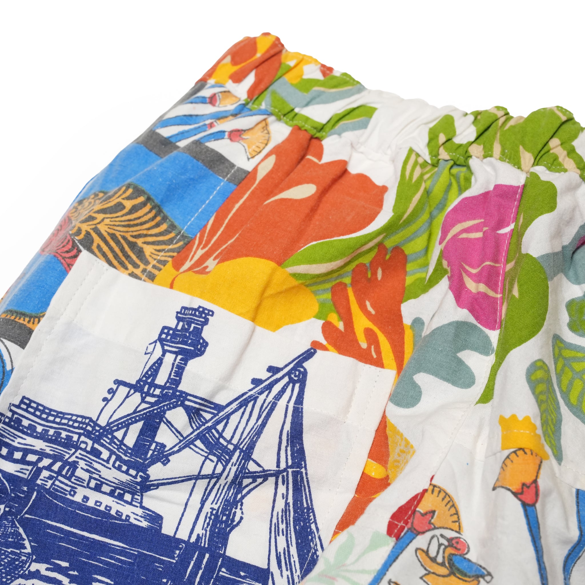 MR-2507676 | 北欧 Vintage Cloth Pants | Color:Multi_B | Size:2【Mr. Remake Man】