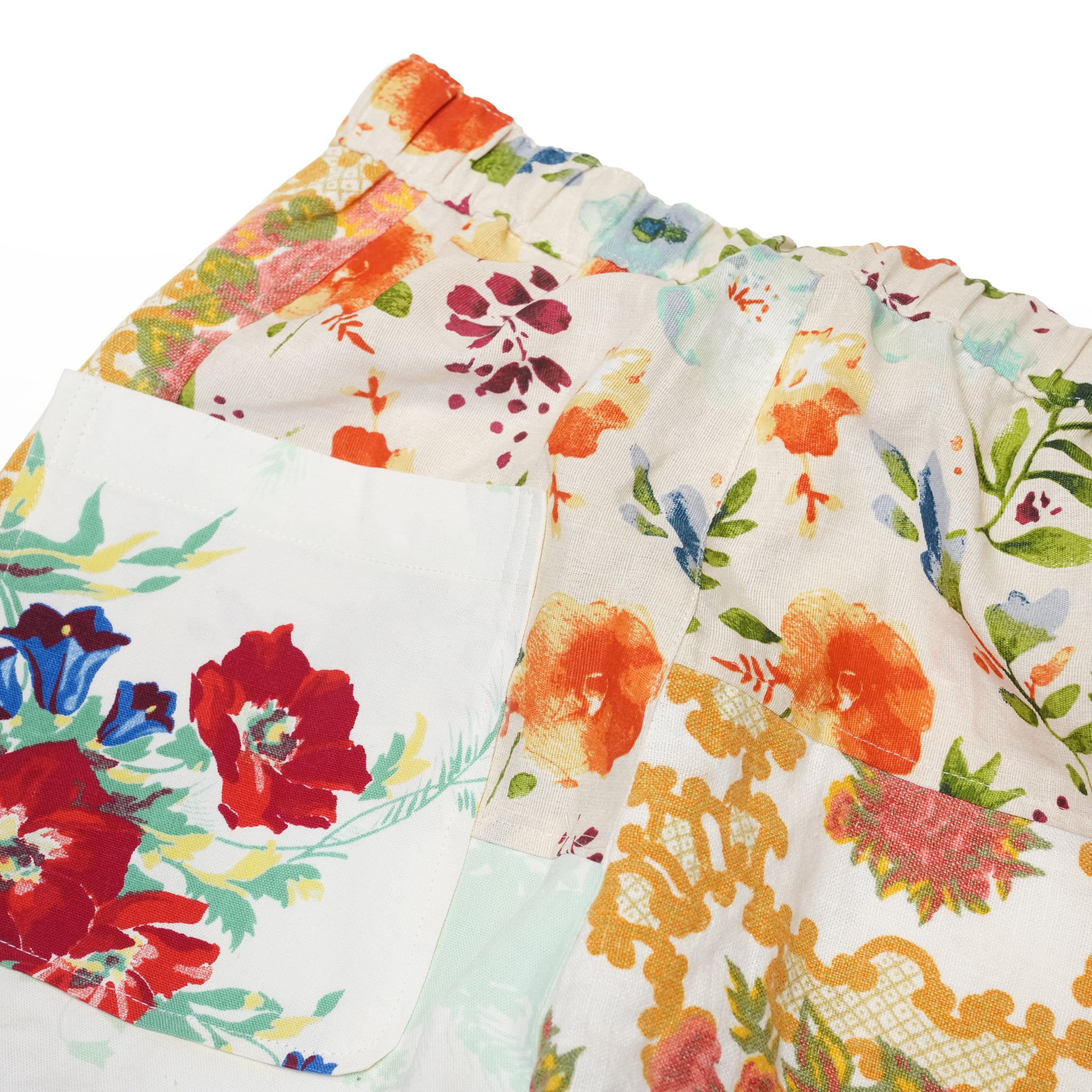 MR-2507676 | 北欧 Vintage Cloth Pants – Multi_C | Size:3 | MR. REMAKE MAN