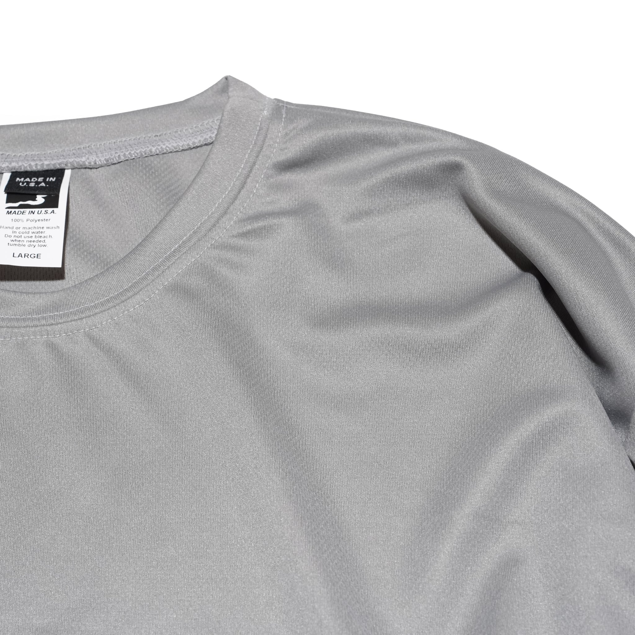 HIGH MOCK DRY SWEATSHIRT – Light Gray | D-SPORT WEAR | SMOKE T ONE