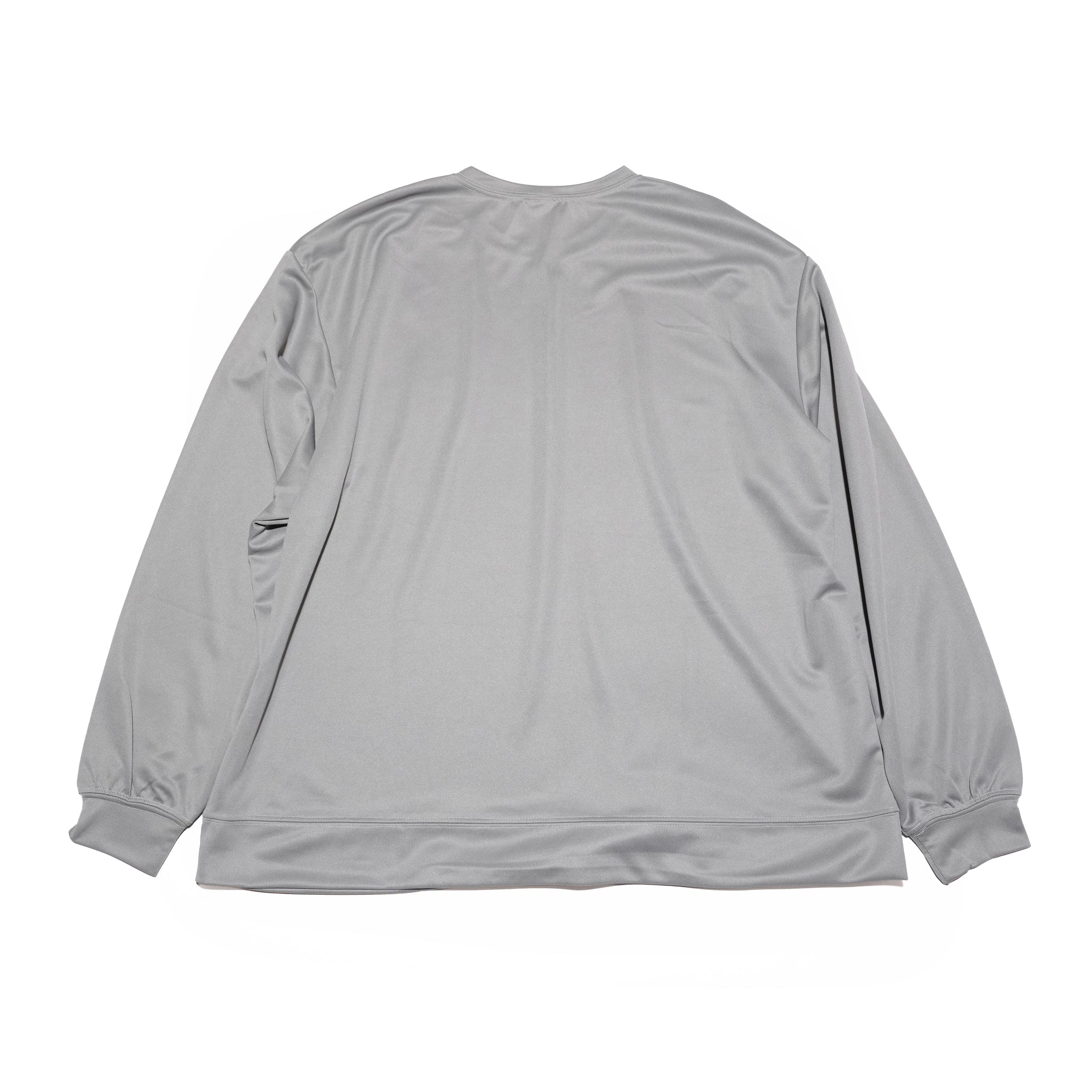HIGH MOCK DRY SWEATSHIRT – Light Gray | D-SPORT WEAR | SMOKE T ONE