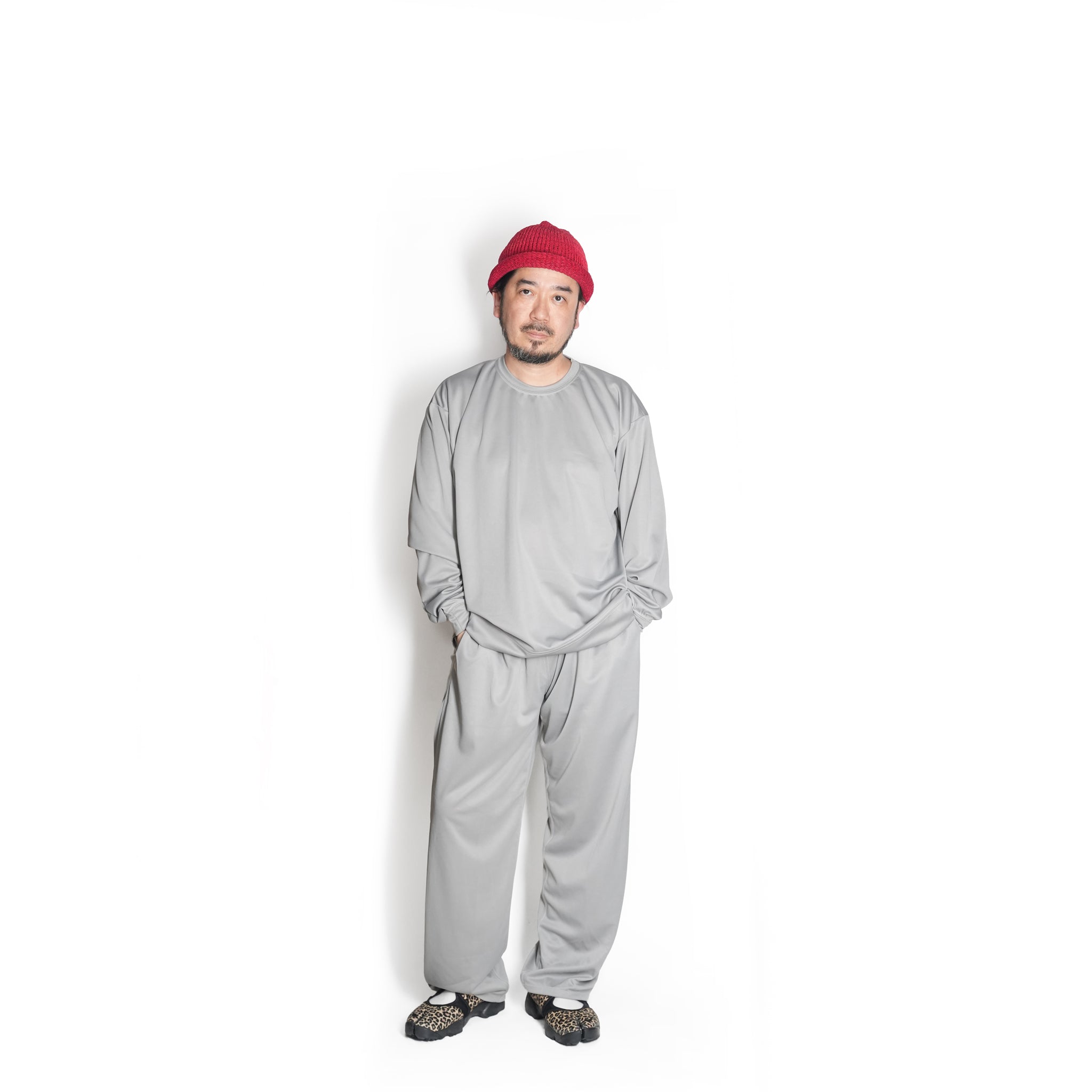 HIGH MOCK DRY PANTS – Light Gray | D-SPORT WEAR | SMOKE T ONE