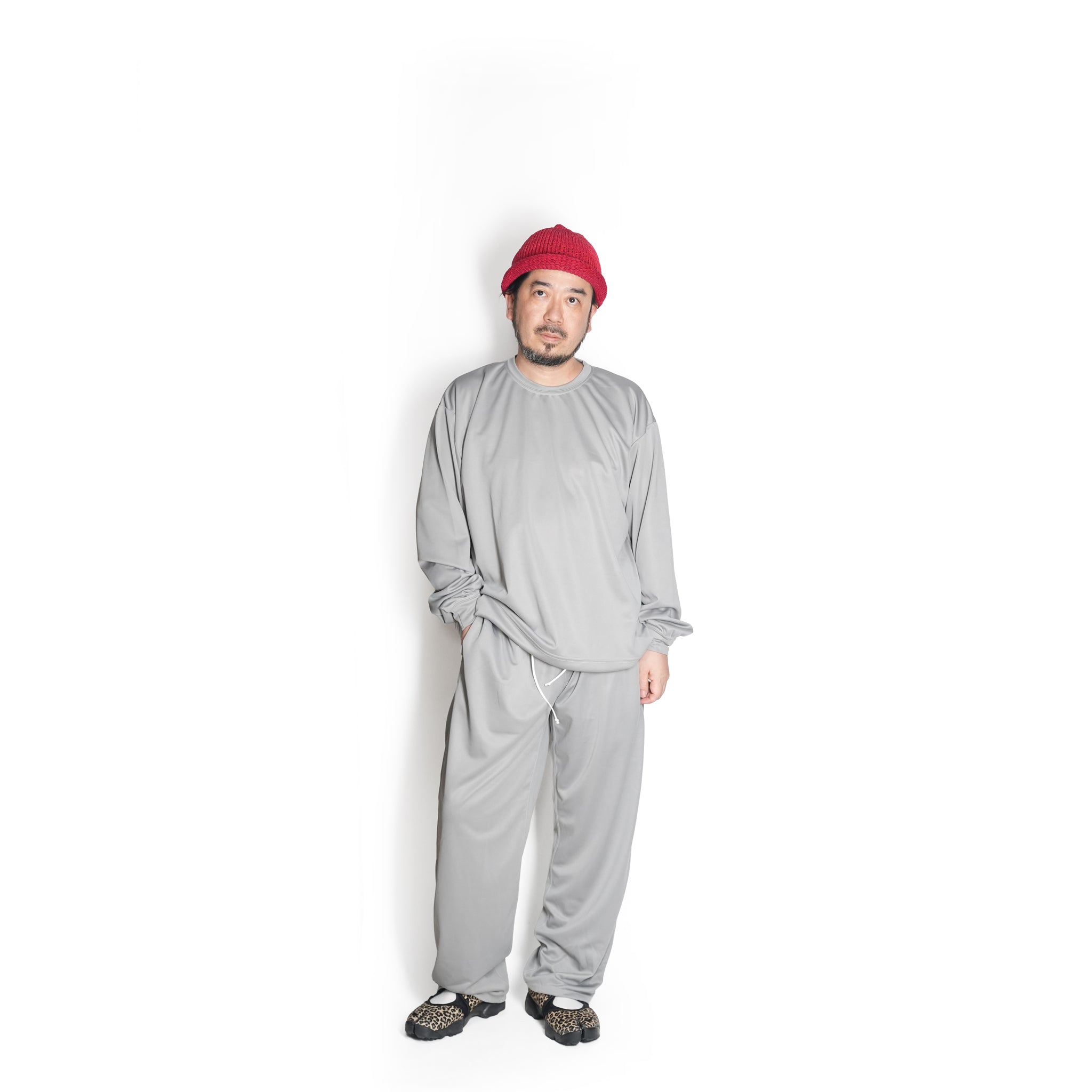 HIGH MOCK DRY PANTS – Light Gray | D-SPORT WEAR | SMOKE T ONE
