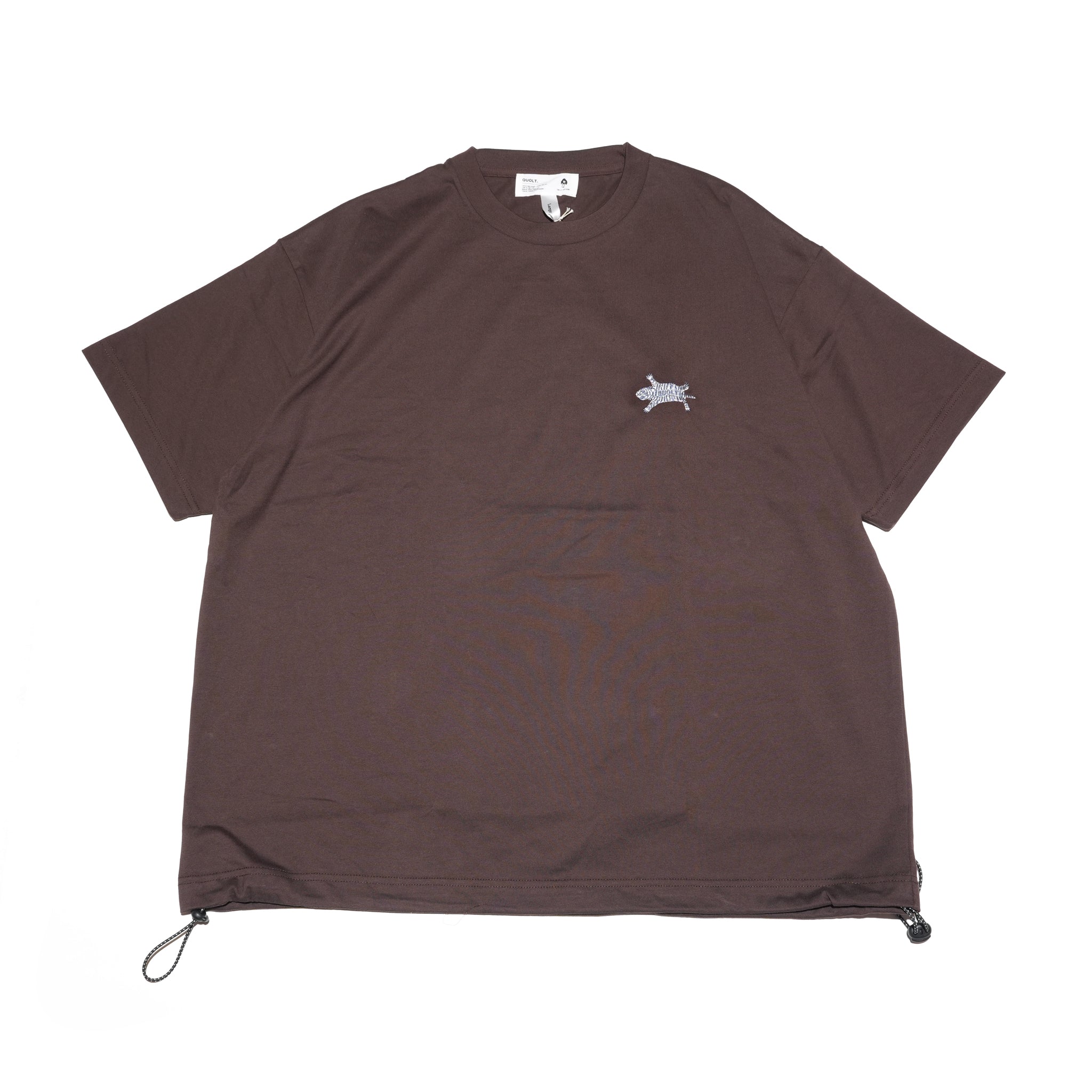 TIGRE-CORD TEE – Brown | QUOLT