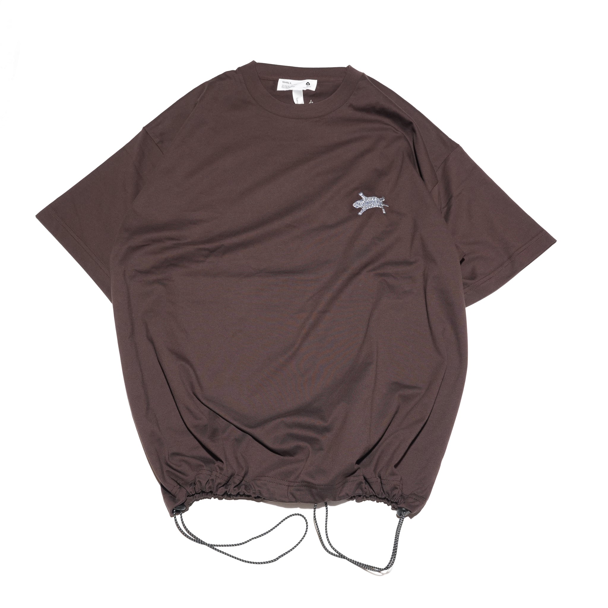 TIGRE-CORD TEE – Brown | QUOLT