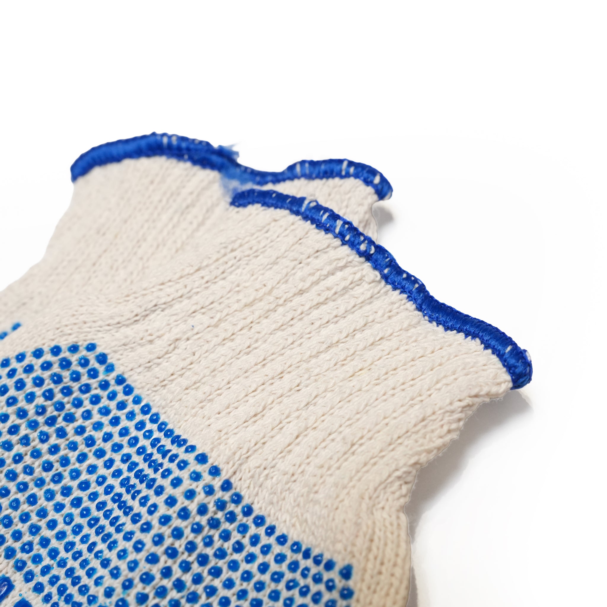 PVC Dot Knit Gloves | Color_Royal | No_u-01_royal【U-LINE】【ネコポス選択可能】