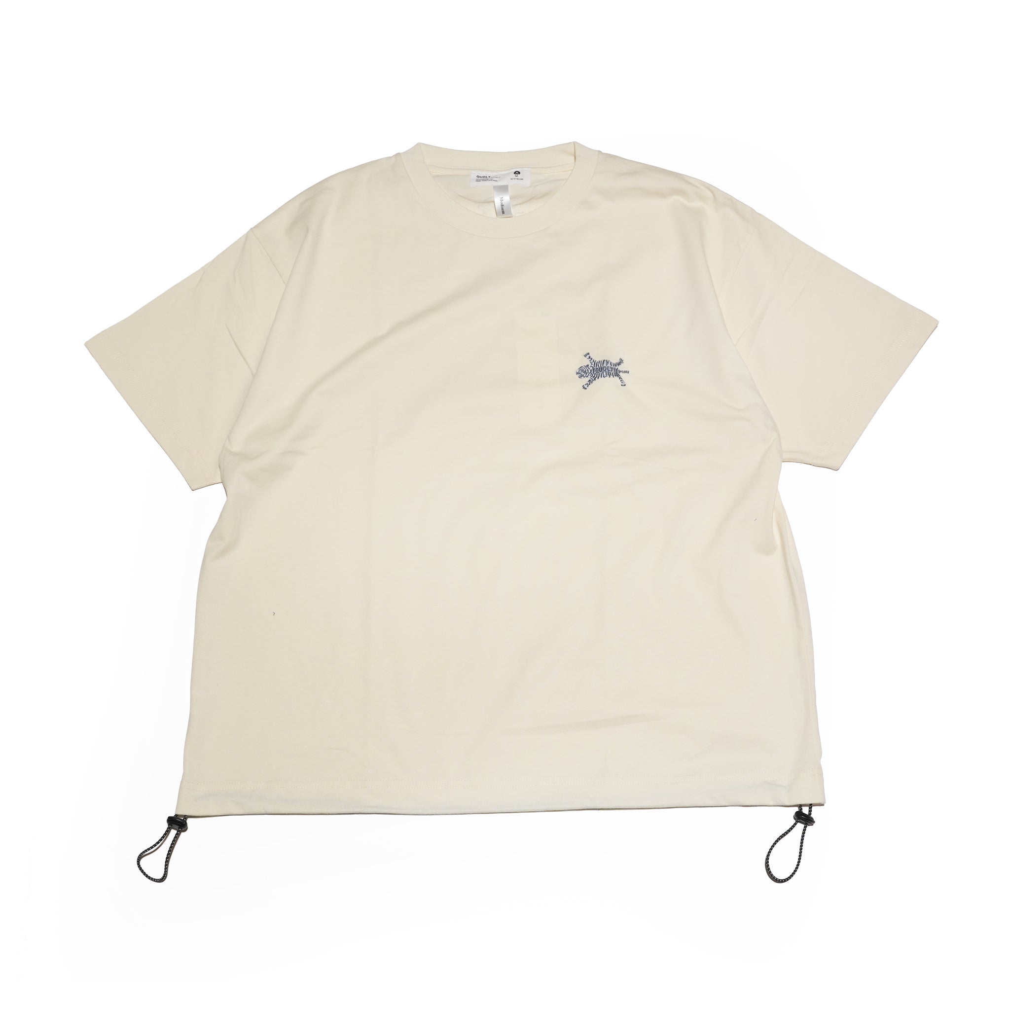 TIGRE-CORD TEE – Ivory | QUOLT