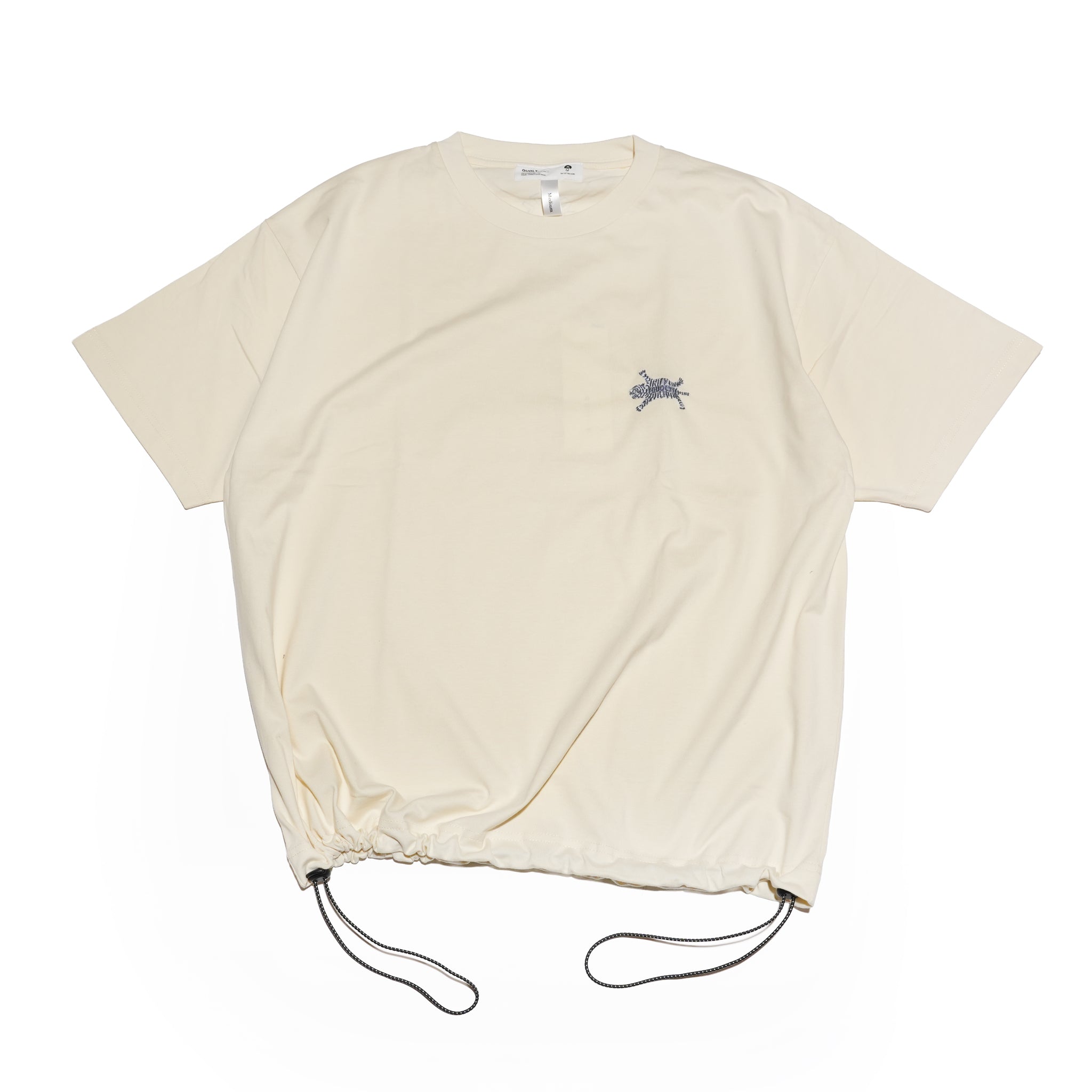 TIGRE-CORD TEE – Ivory | QUOLT