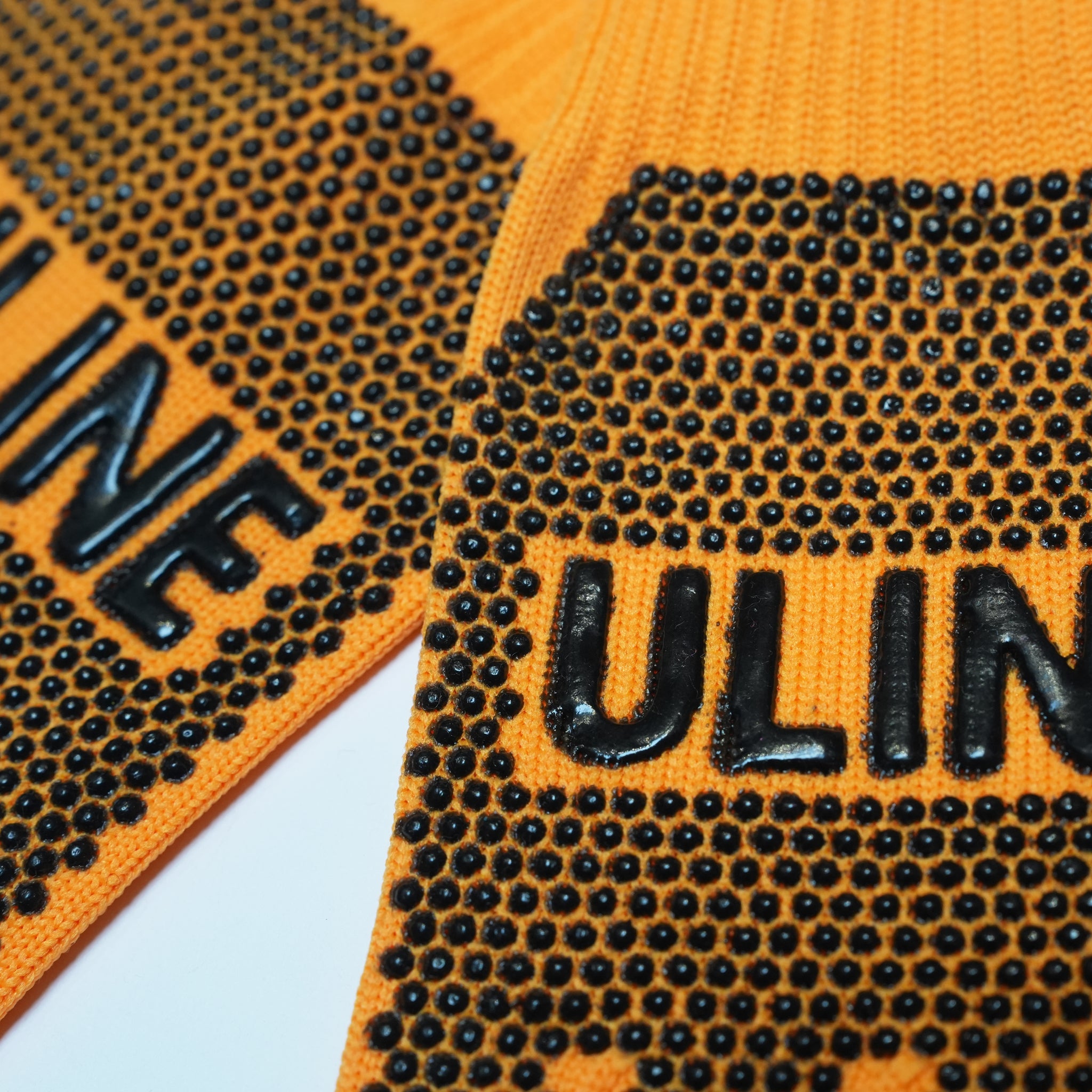 PVC Dot Knit Gloves | Color_Orange Hi-Vis | No_u-01_orange hi-vis【U-LINE】【ネコポス選択可能】