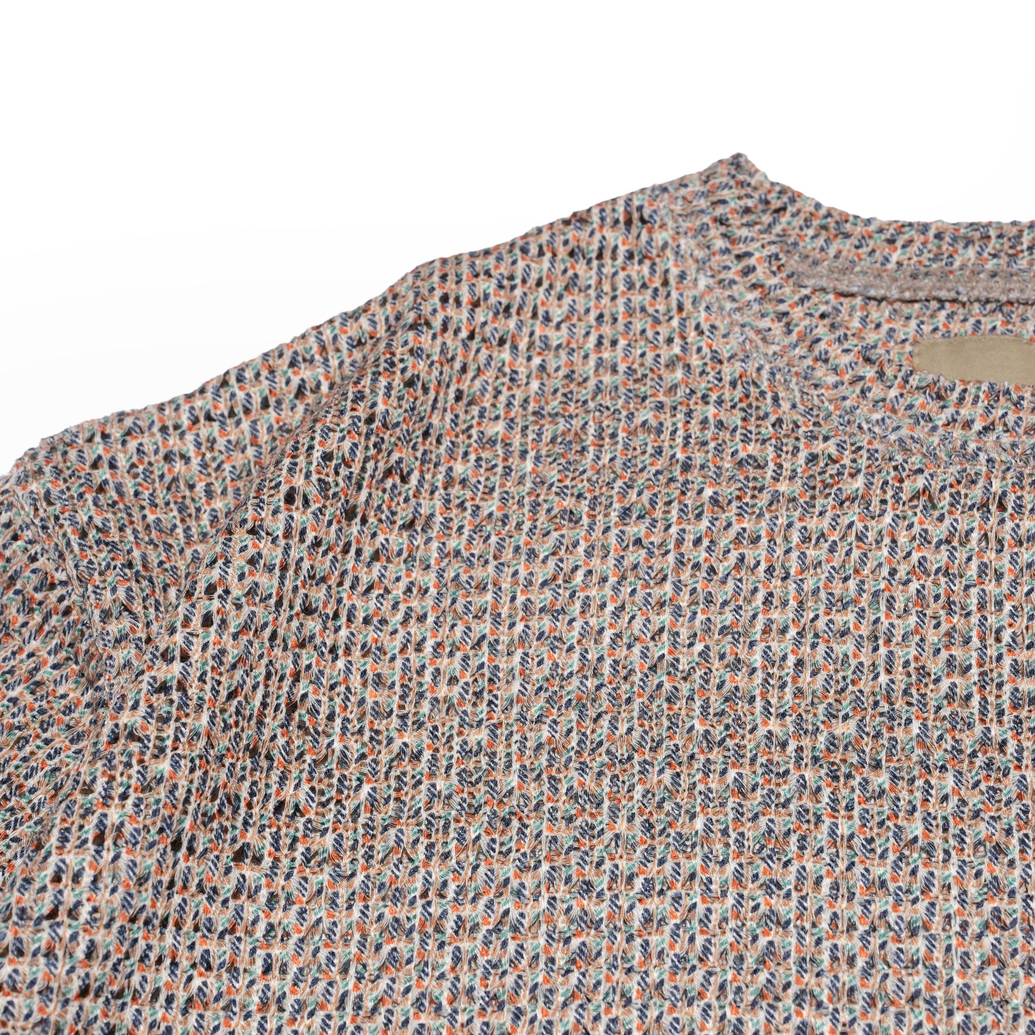 MIXED-MESH KNIT – MIXED-NATURAL | QUOLT
