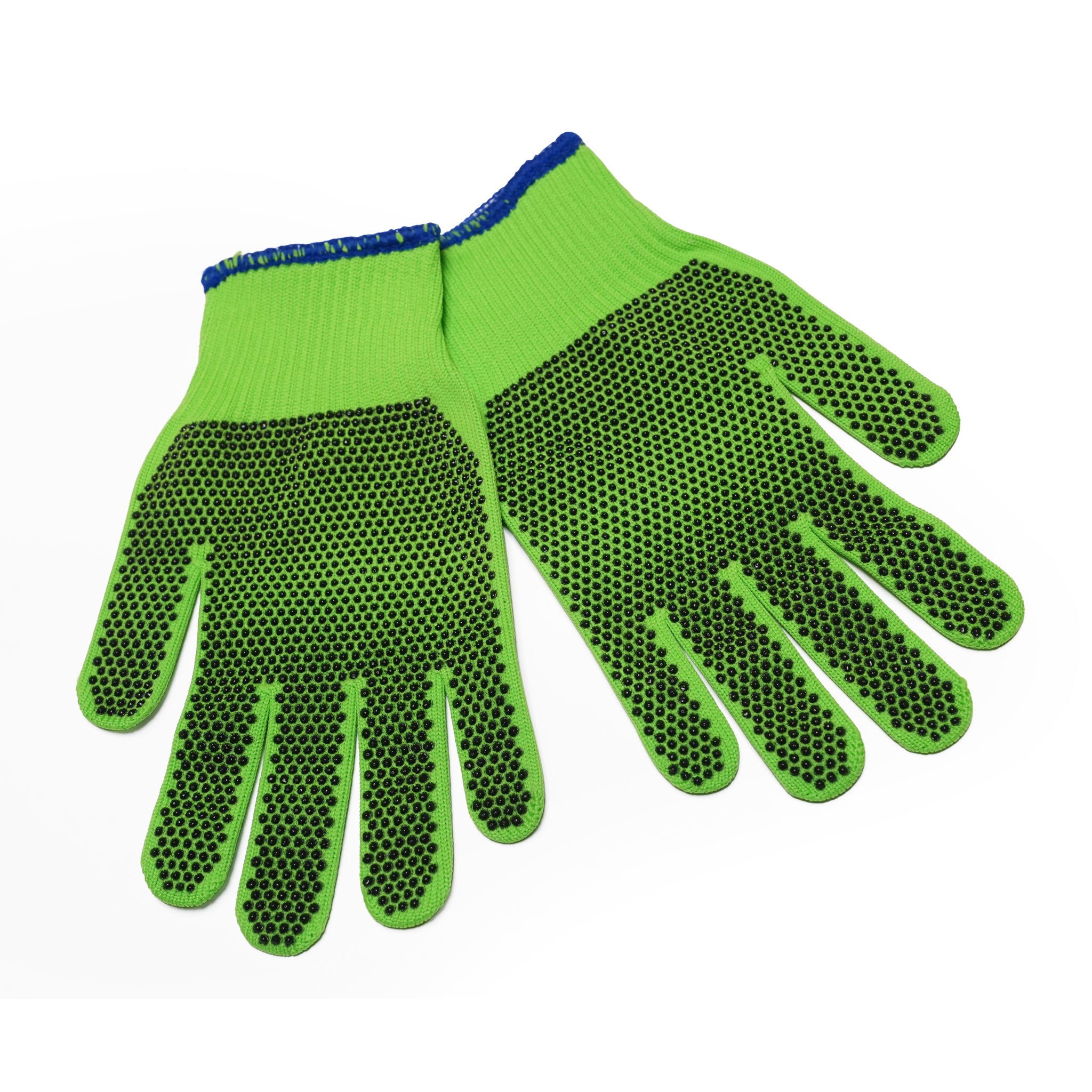 PVC Dot Knit Gloves | Color_Lime Hi-Vis | No_u-01_lime hi-vis【U-LINE】【ネコポス選択可能】