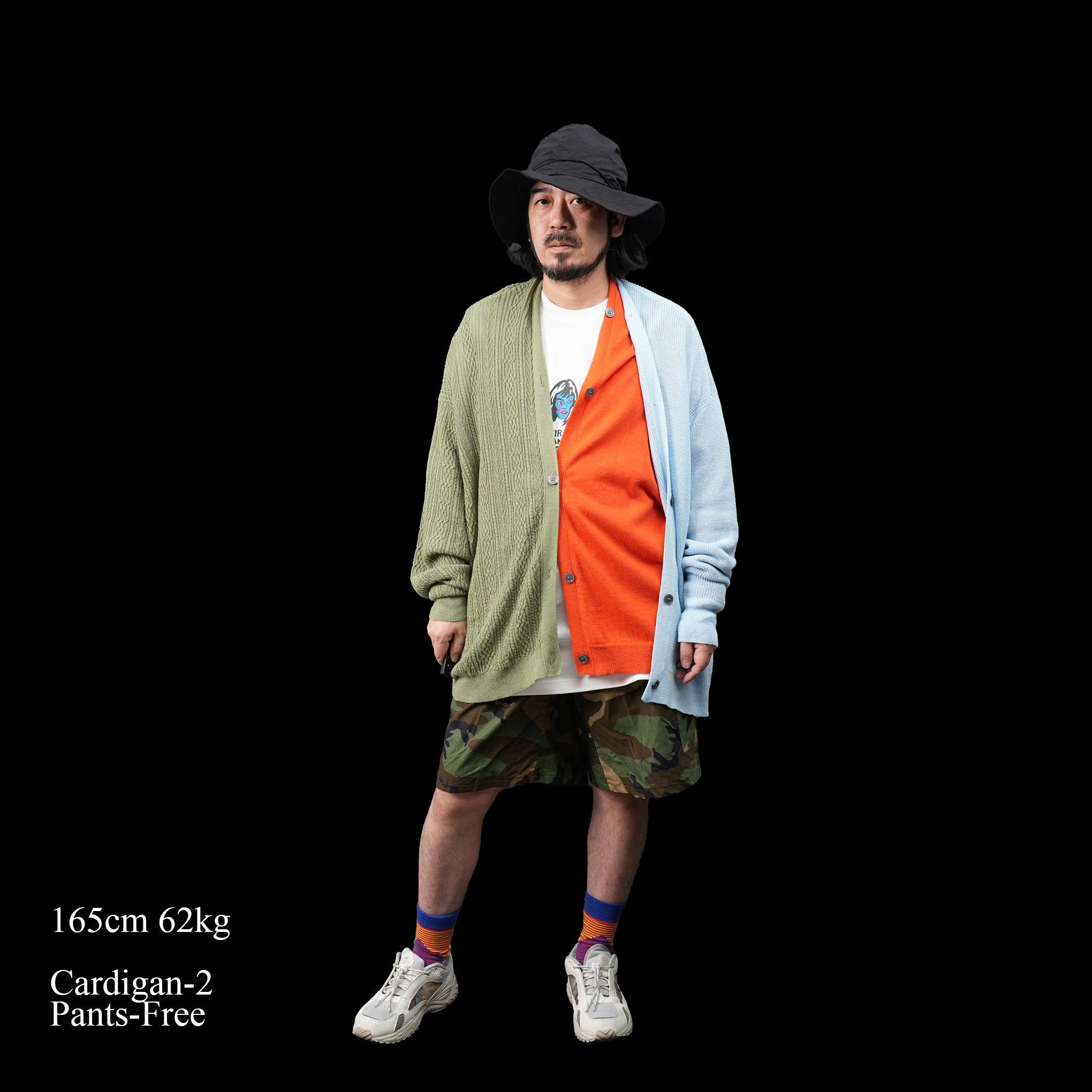 No:bsd23SS-20_b | Name:3piece knit cardigan | Color:Poppy【BEDSIDEDRAMA_ベッドサイドドラマ】