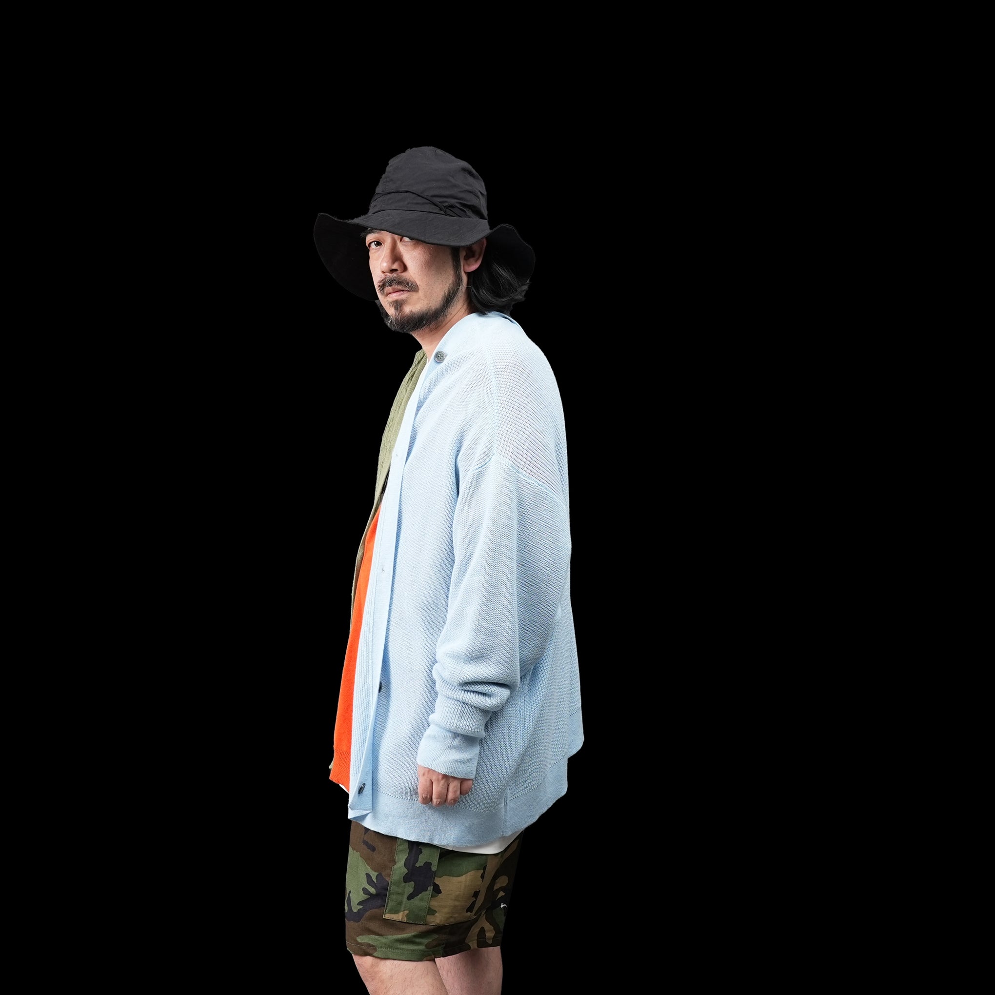No:bsd23SS-20_b | Name:3piece knit cardigan | Color:Poppy【BEDSIDEDRAMA_ベッドサイドドラマ】