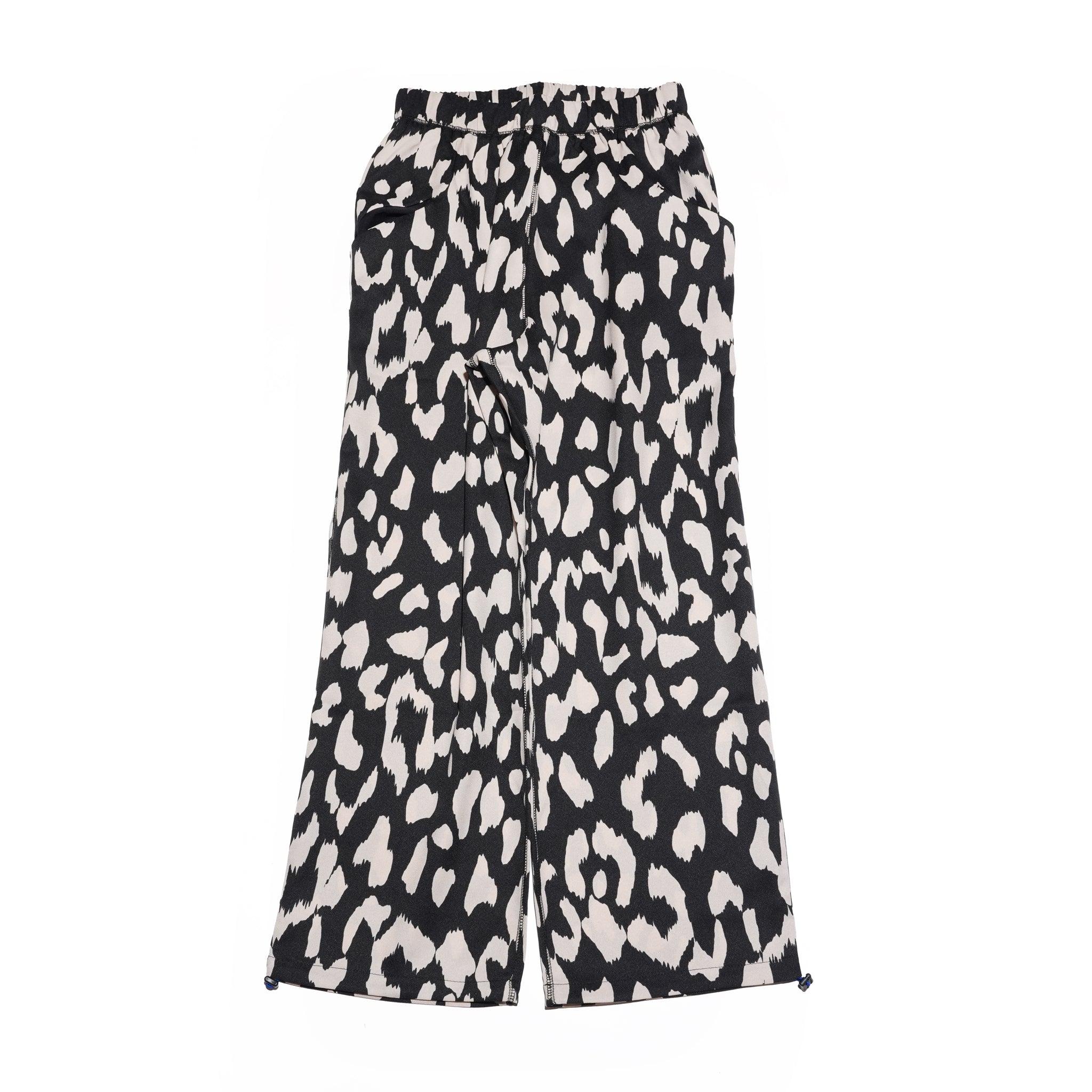 ABSTRACT PANTS – BLACK-IVORY | QUOLT