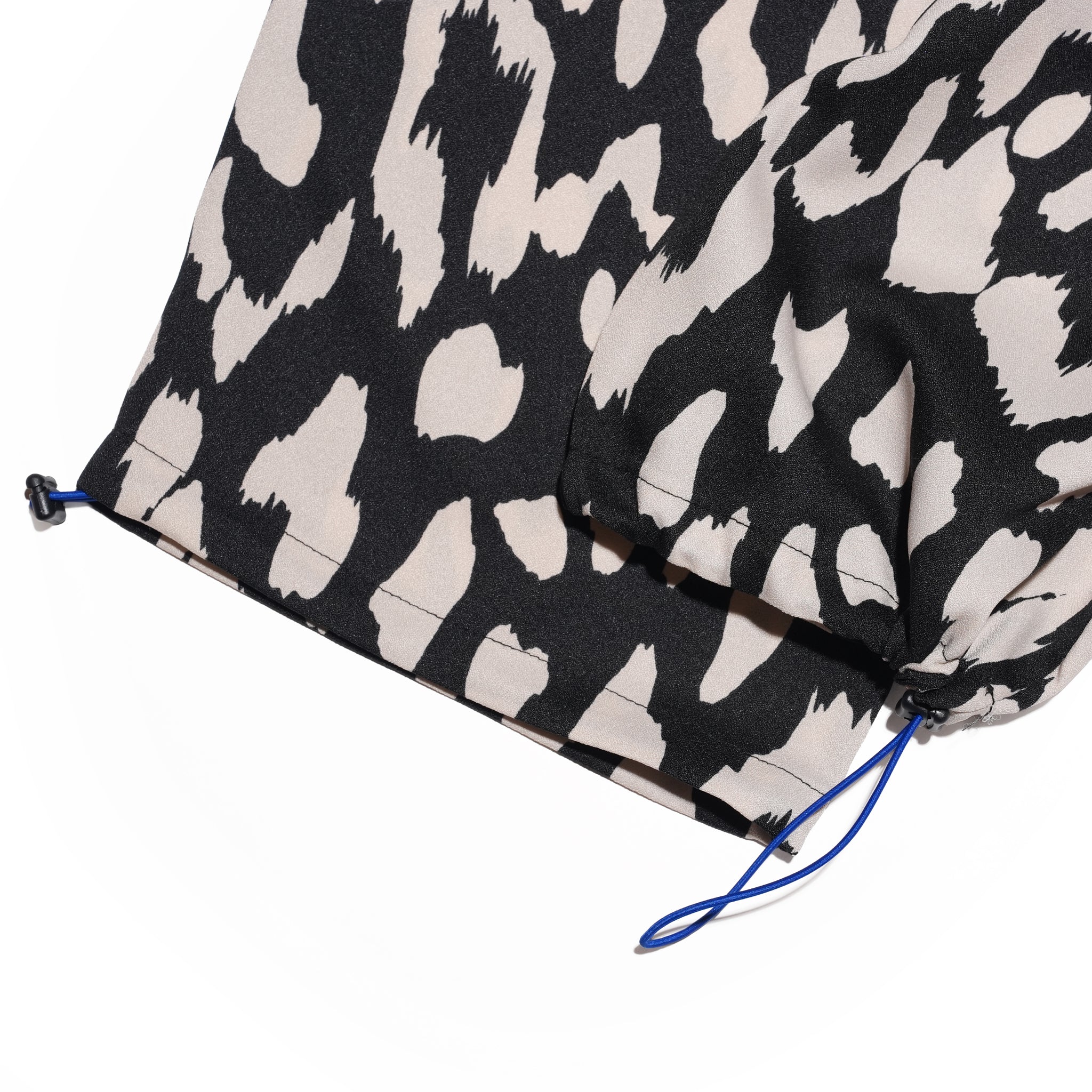 ABSTRACT PANTS – BLACK-IVORY | QUOLT