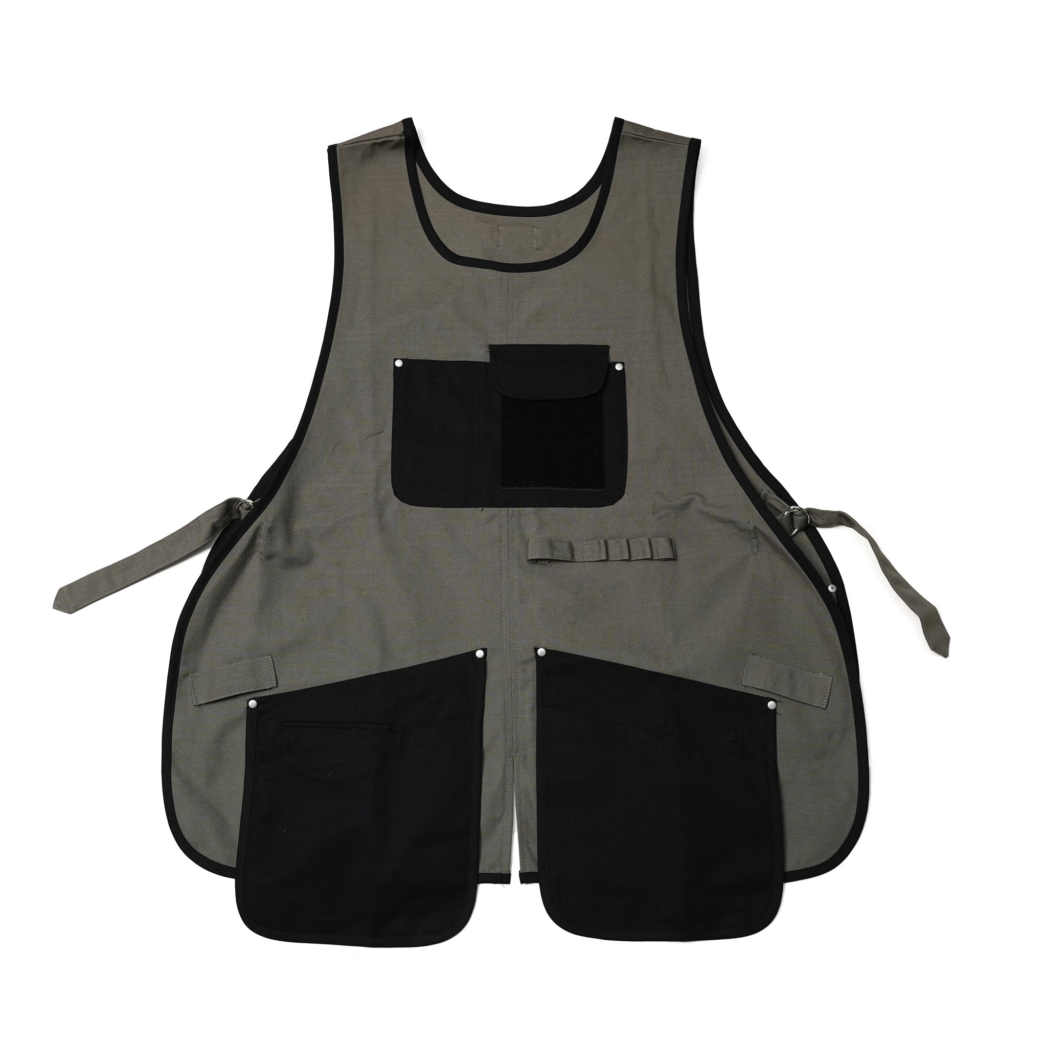 K-345_k | アウトドアエプロン | Color:Khaki/Black/Black【ROOMS_ルームス】