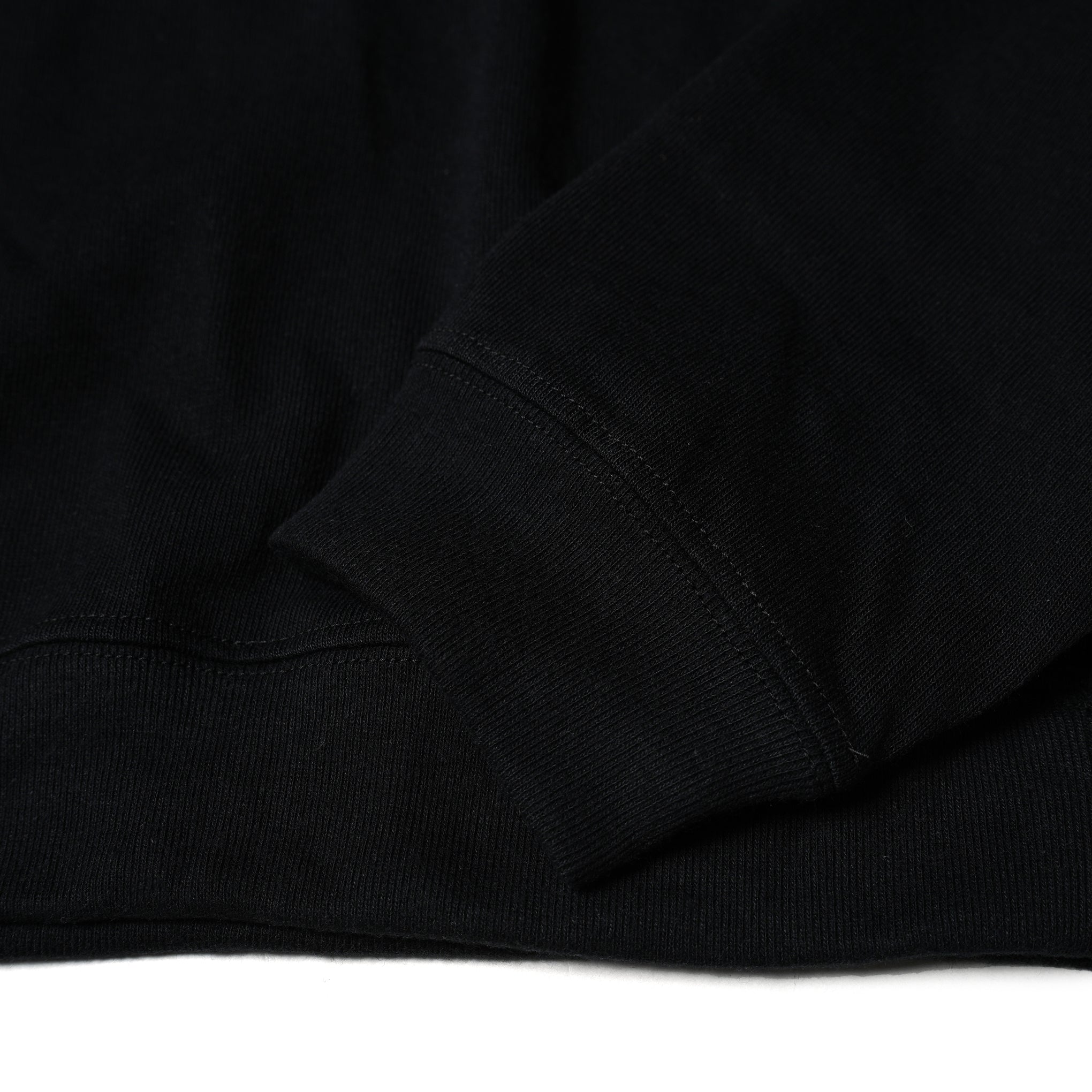 FIT-02 | WIDE CREW NECK L/S T-SHIRTS | Color:White/Black【FIT_フィット】