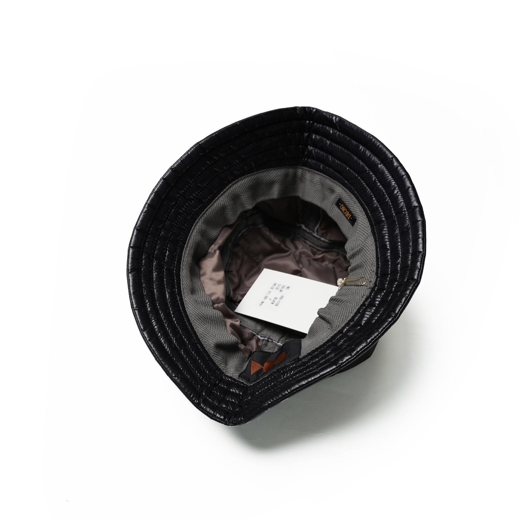 VOO-1156 | QUILT HAT | Color:Black【VOO_ヴォー】【ネコポス選択可能】