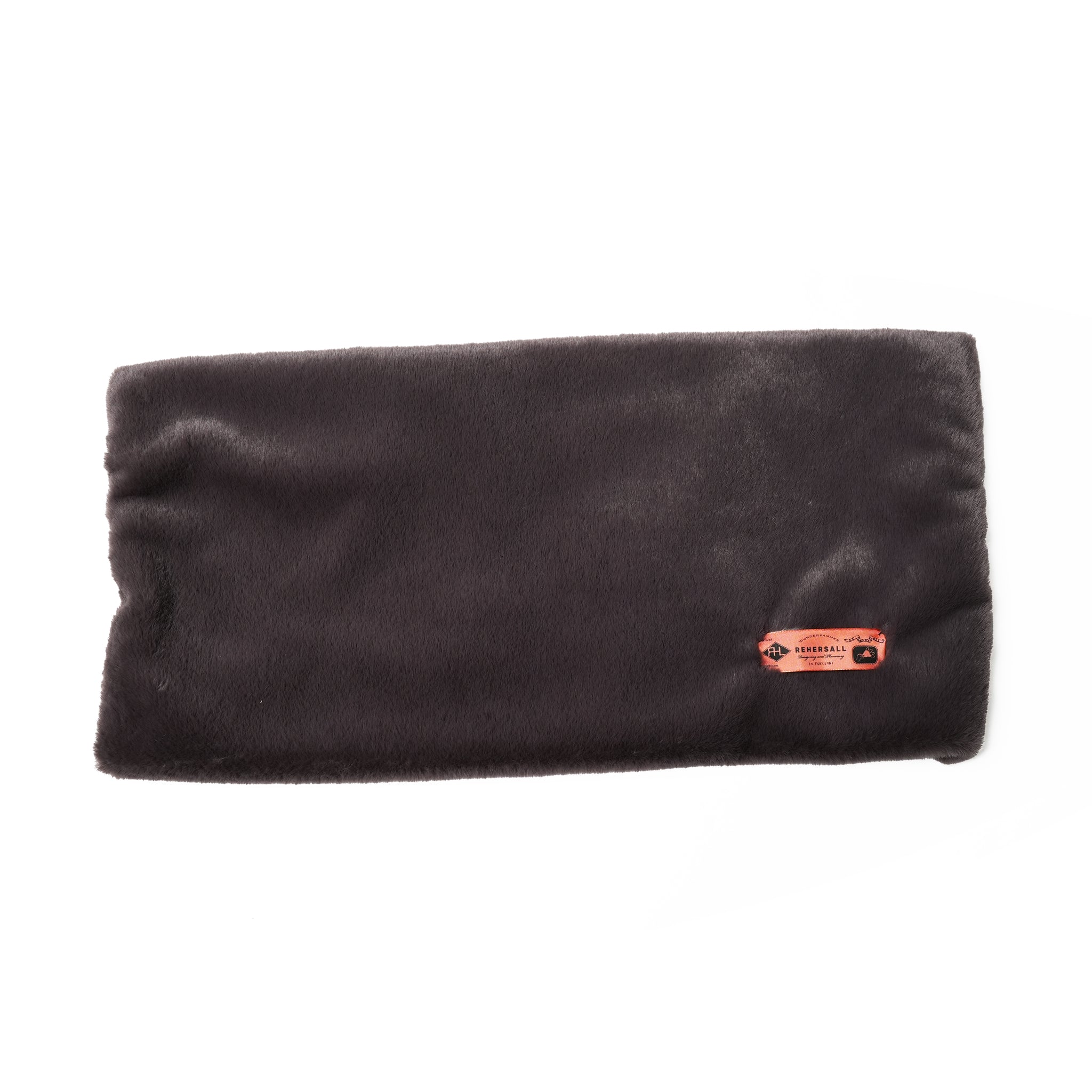 No:WG1035 | Name:Fur BAGネックウォーマーⅡ | Color:Gray/Navy | Size-Free【REHERSALL_リハーズオール】