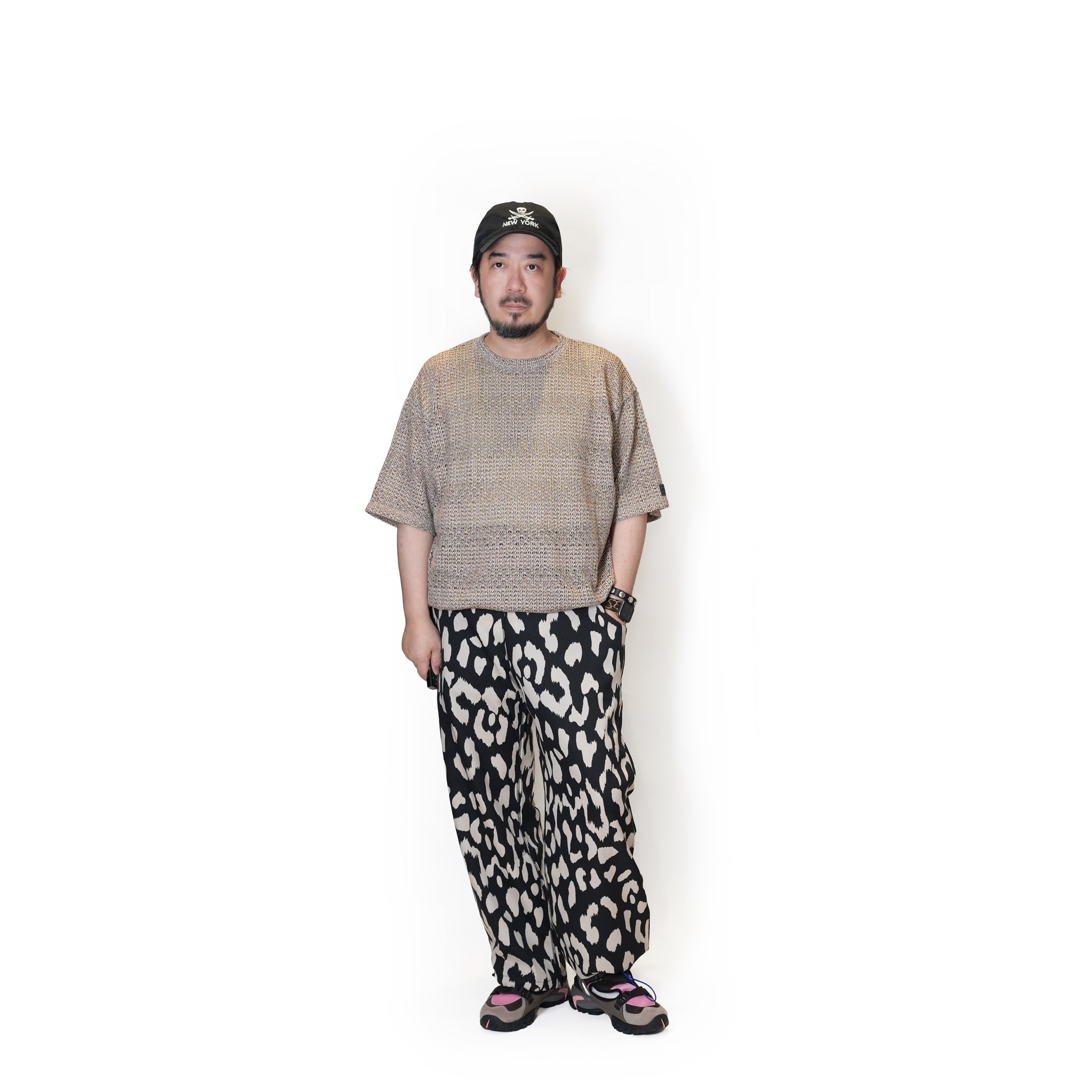 MIXED-MESH KNIT – MIXED-NATURAL | QUOLT