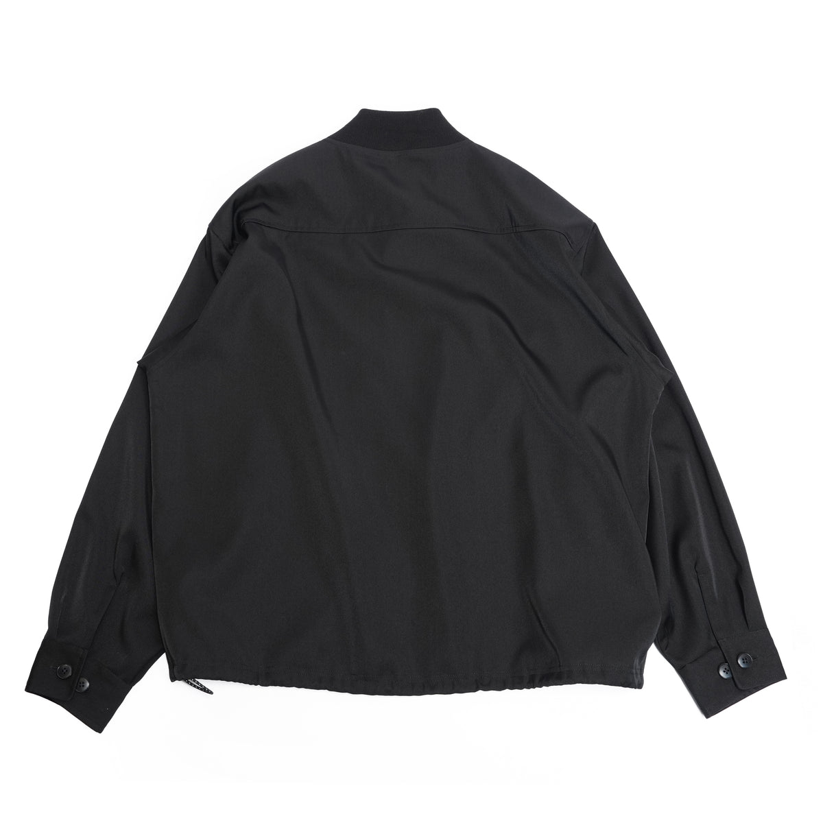 P.H.M Poly-Jsy Blk JACKET | POWDERHORN MOUNTAINEERING