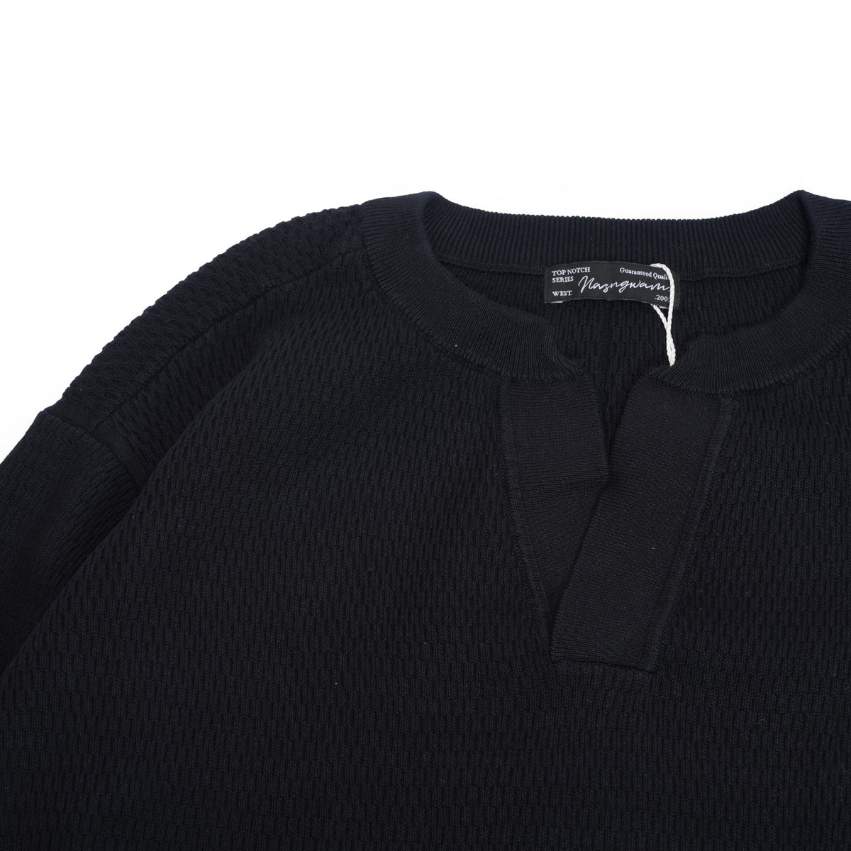 COUNTER KNIT – 02-Black | NASNGWAM