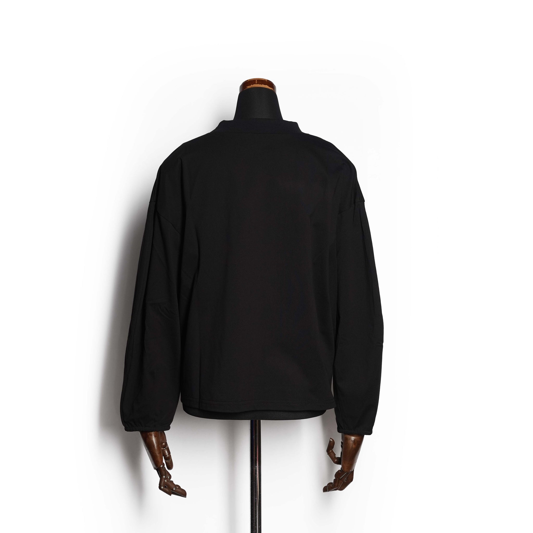 curve sleeve tee – Black | WHYTO【ネコポス選択可能】