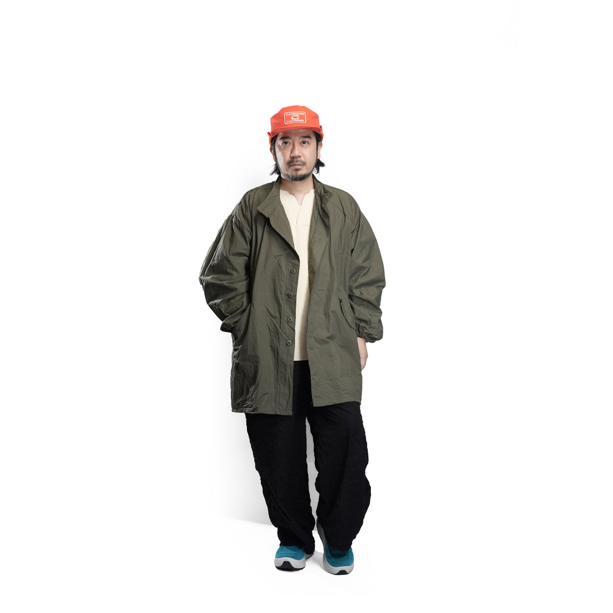 CUSTOM HALF COAT – Olive | odd2026sa-001 | ODDMENT