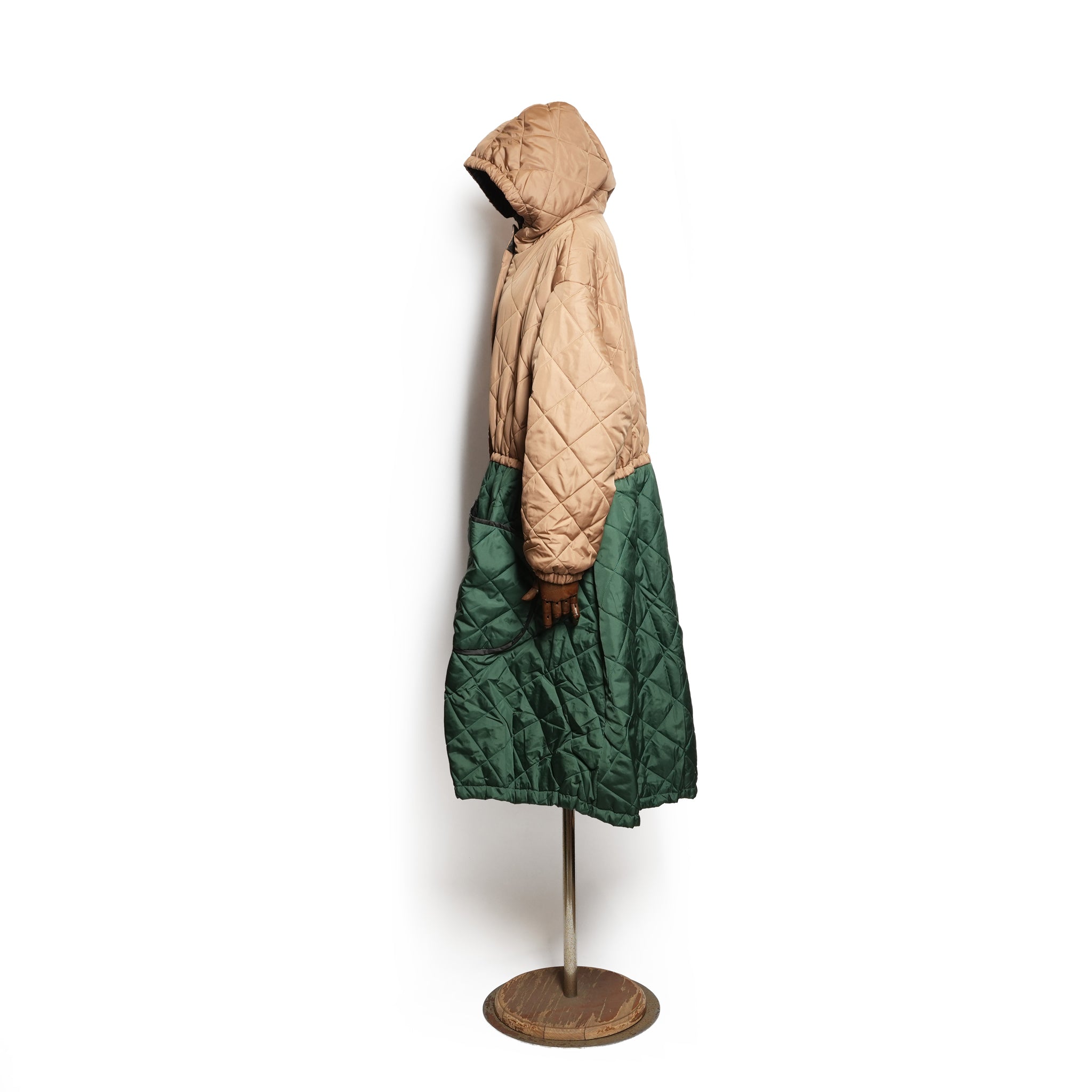 Dreamy Coat | Color:Beige/Green【ANIELE STROZ】 | FW23co01