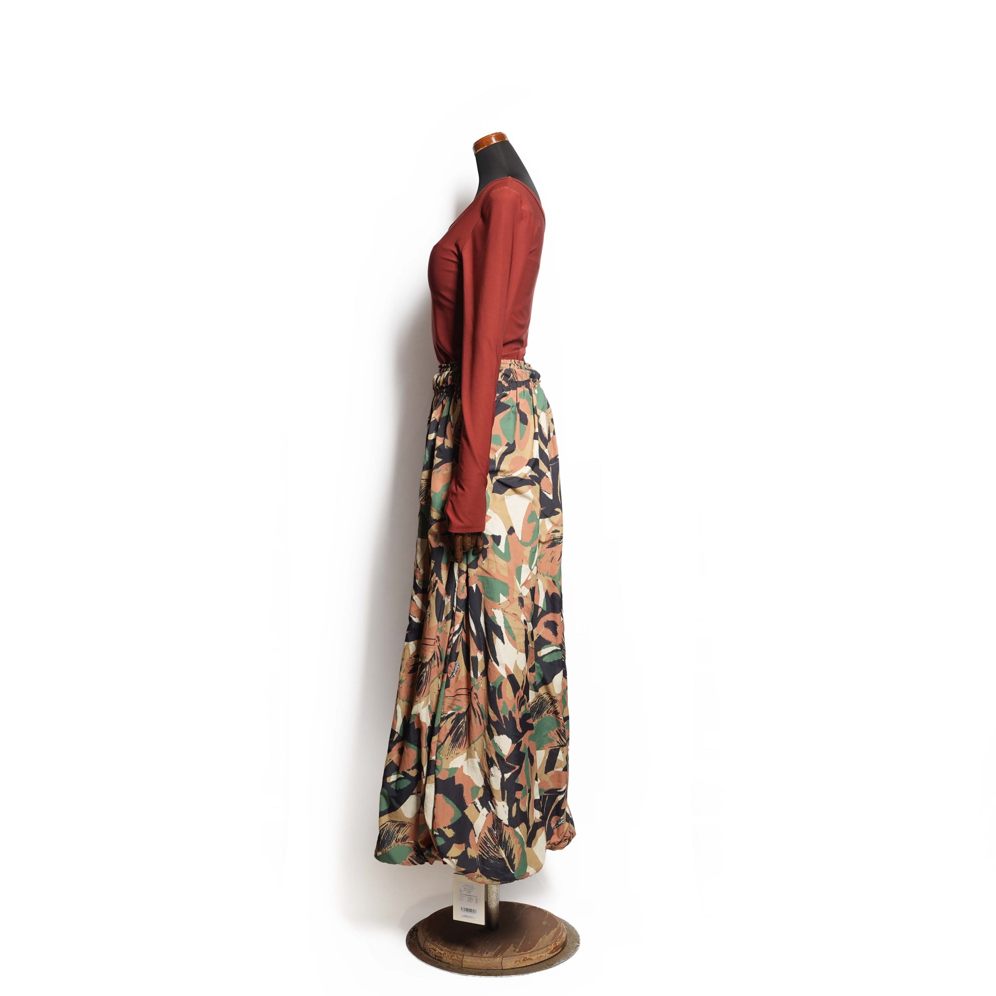Balloon Hybrid Dress – Camoflage | AMBERGLEAM