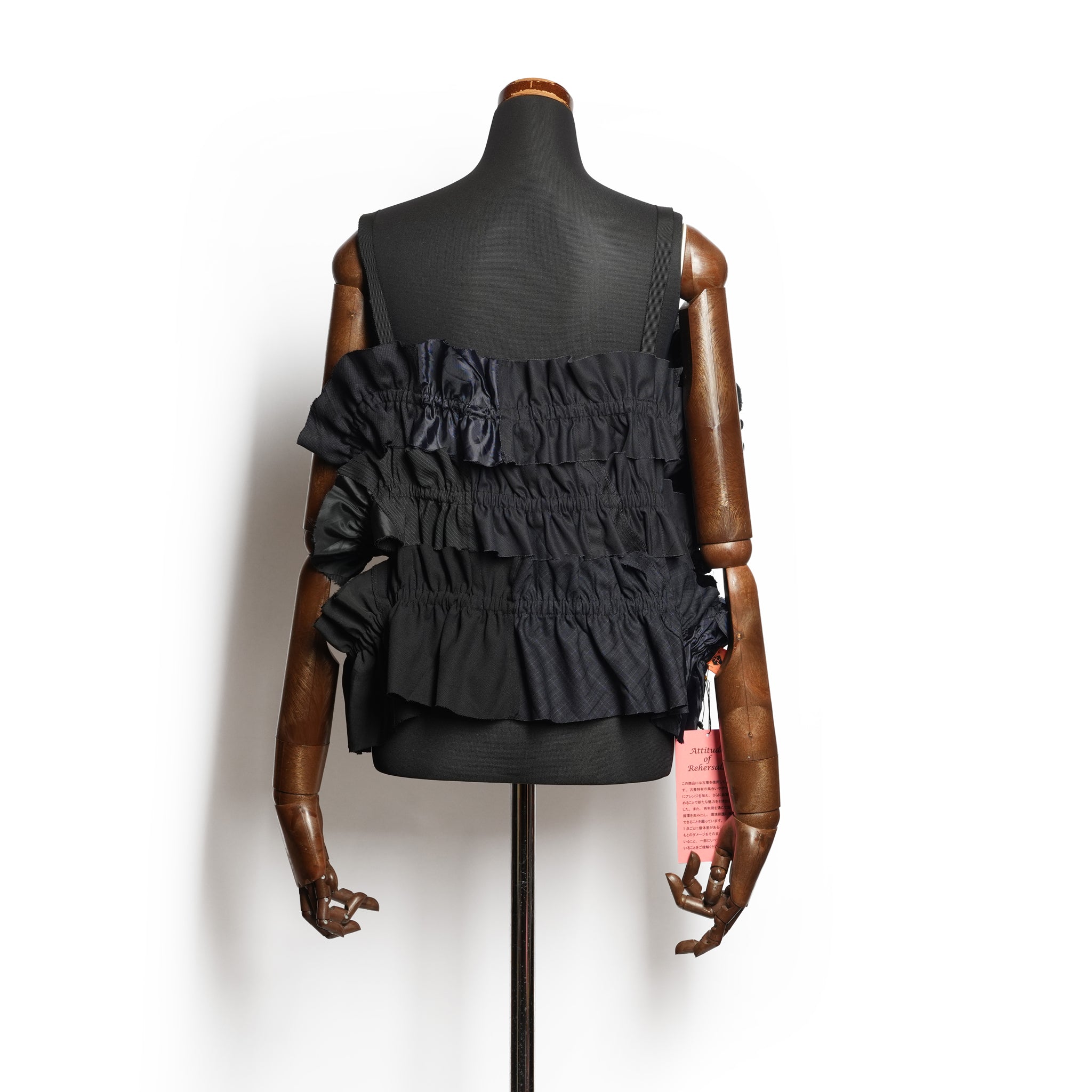 AT-283 | スーツパッチフリルキャミ | Color:Assort_30 | Size-Free【REHERSALL_リハーズオール】