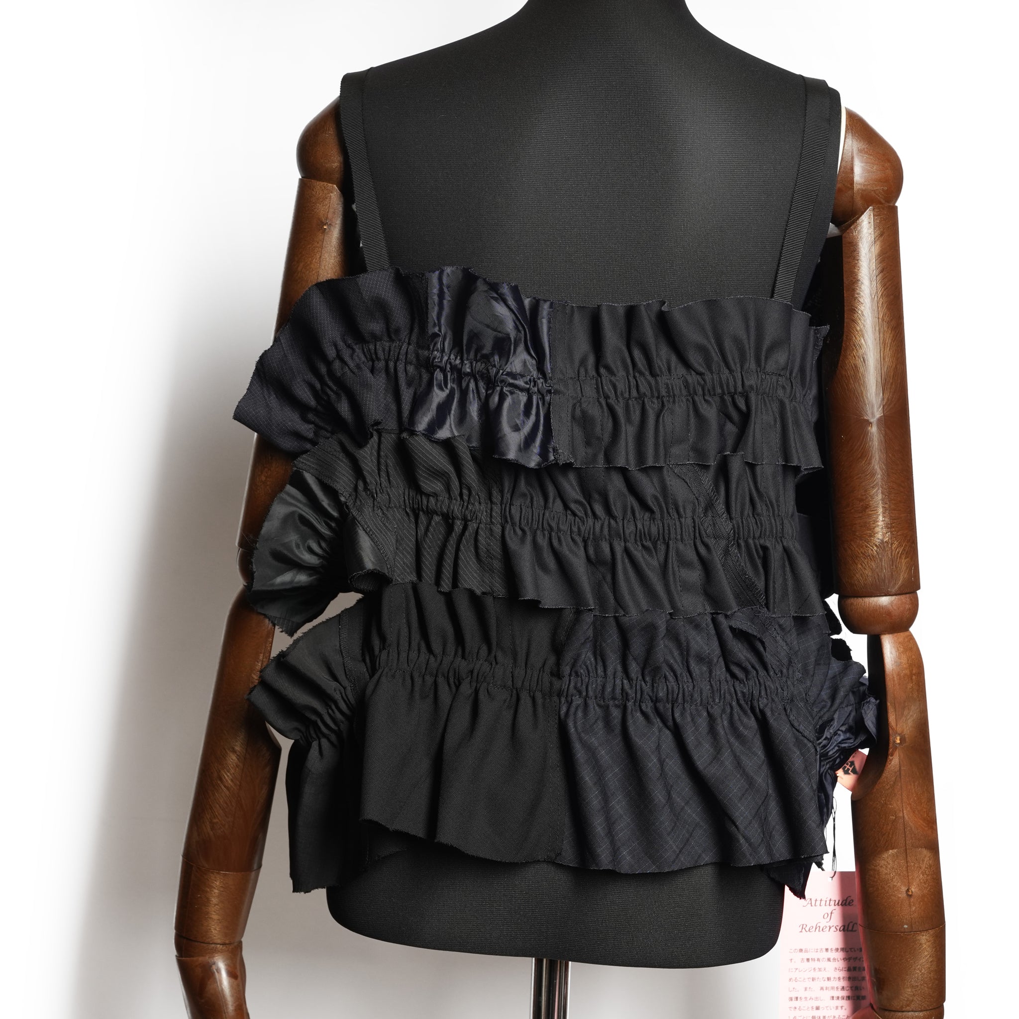 AT-283 | スーツパッチフリルキャミ | Color:Assort_30 | Size-Free【REHERSALL_リハーズオール】