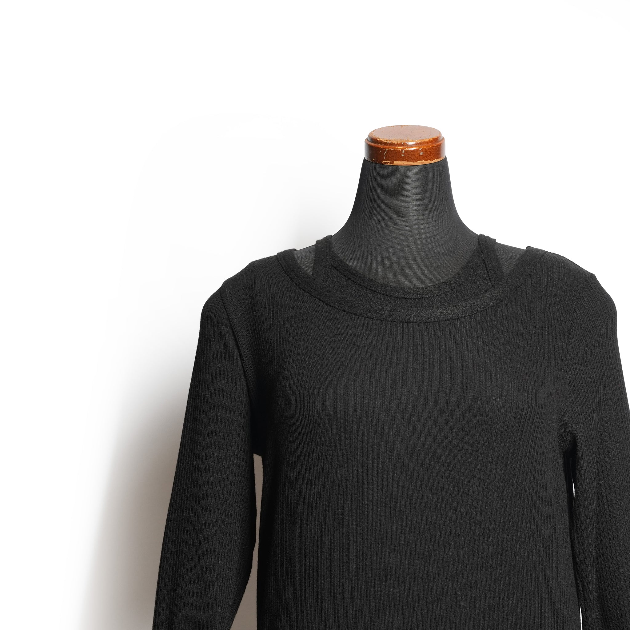 2PACK LS BOAT DRESS | Color_Black | No_252-413_black【CaRouseLamBRa_ケラウズランブラ】