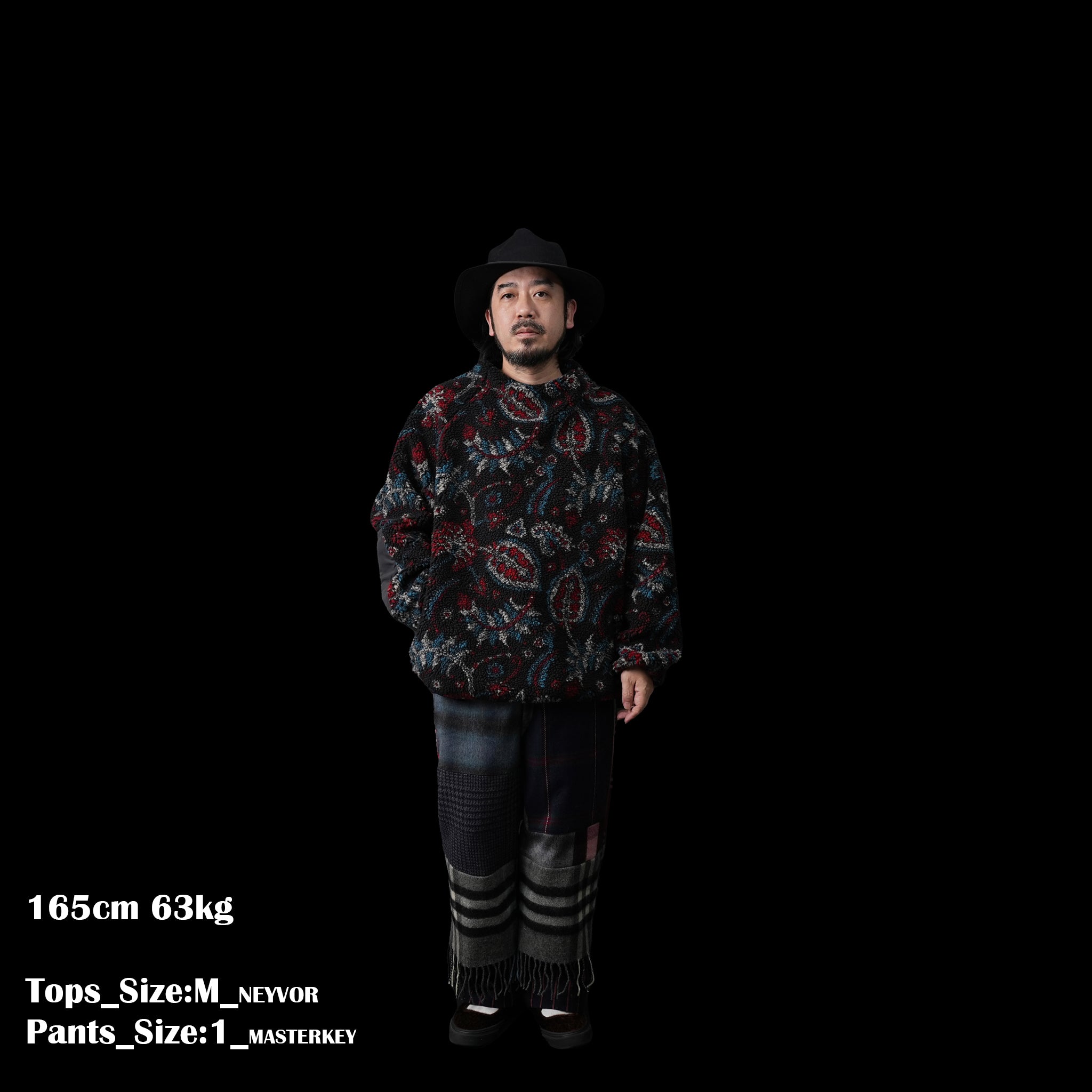 No:NV23AW-06a | Name:Courtyard Fleece Pullover | Color:Flower【NEYVOR_ネイバー】