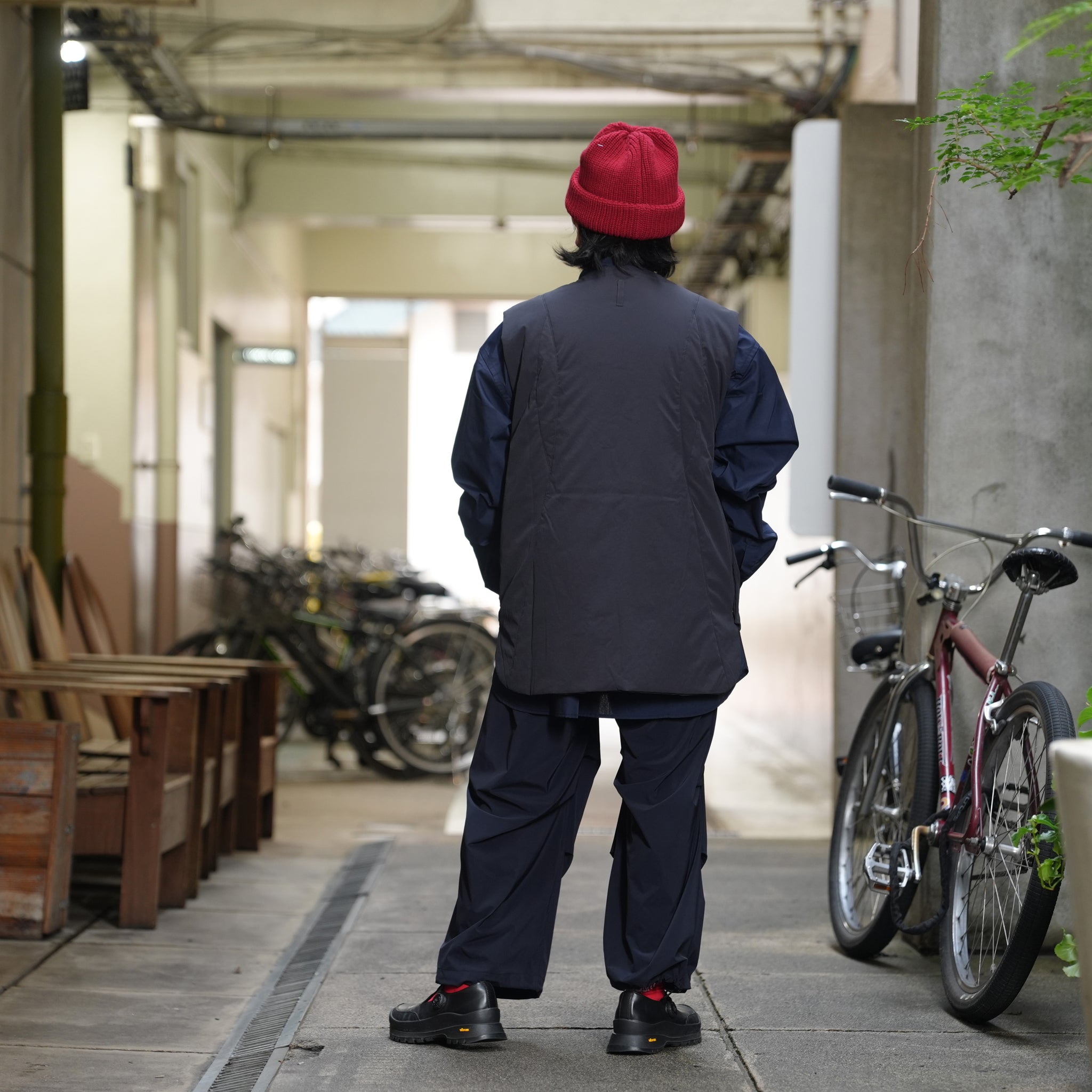 バックタック フライトパンツ | Color_Color: Dark Navy | No__163_color: dark navy【UNTRACE_アントレース】