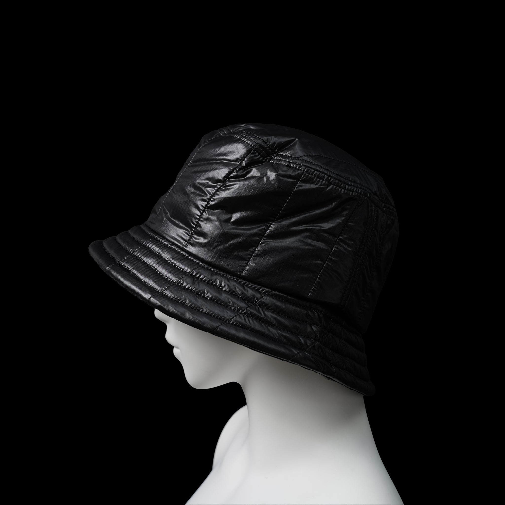 VOO-1156 | QUILT HAT | Color:Black【VOO_ヴォー】【ネコポス選択可能】