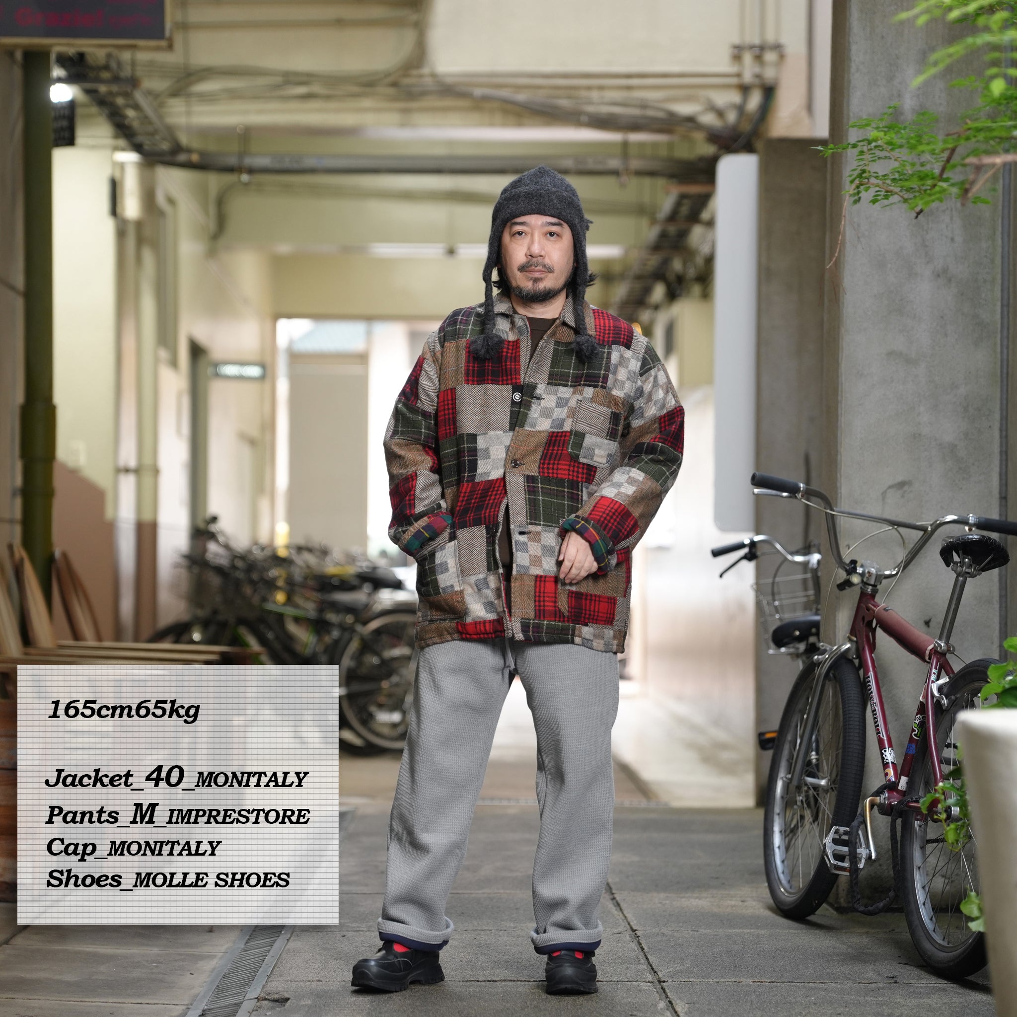 GOKU Warm Fleece Pants | Nemesis | Col_Gray | CZ-ImSt-287N【IMPRESTORE_インプレストア】